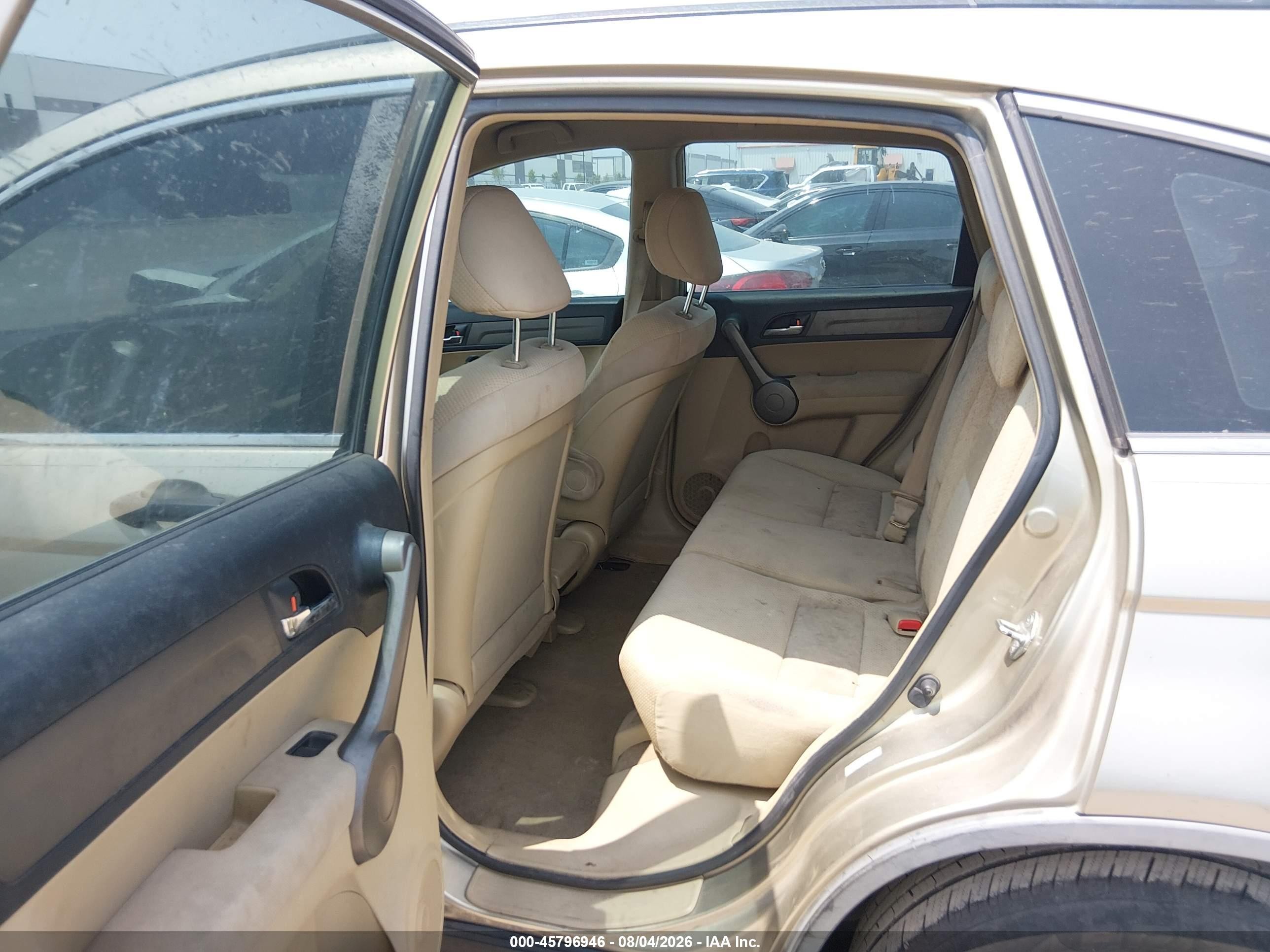 2008 Honda Cr-v Lx Gold vin: JHLRE38338C014190