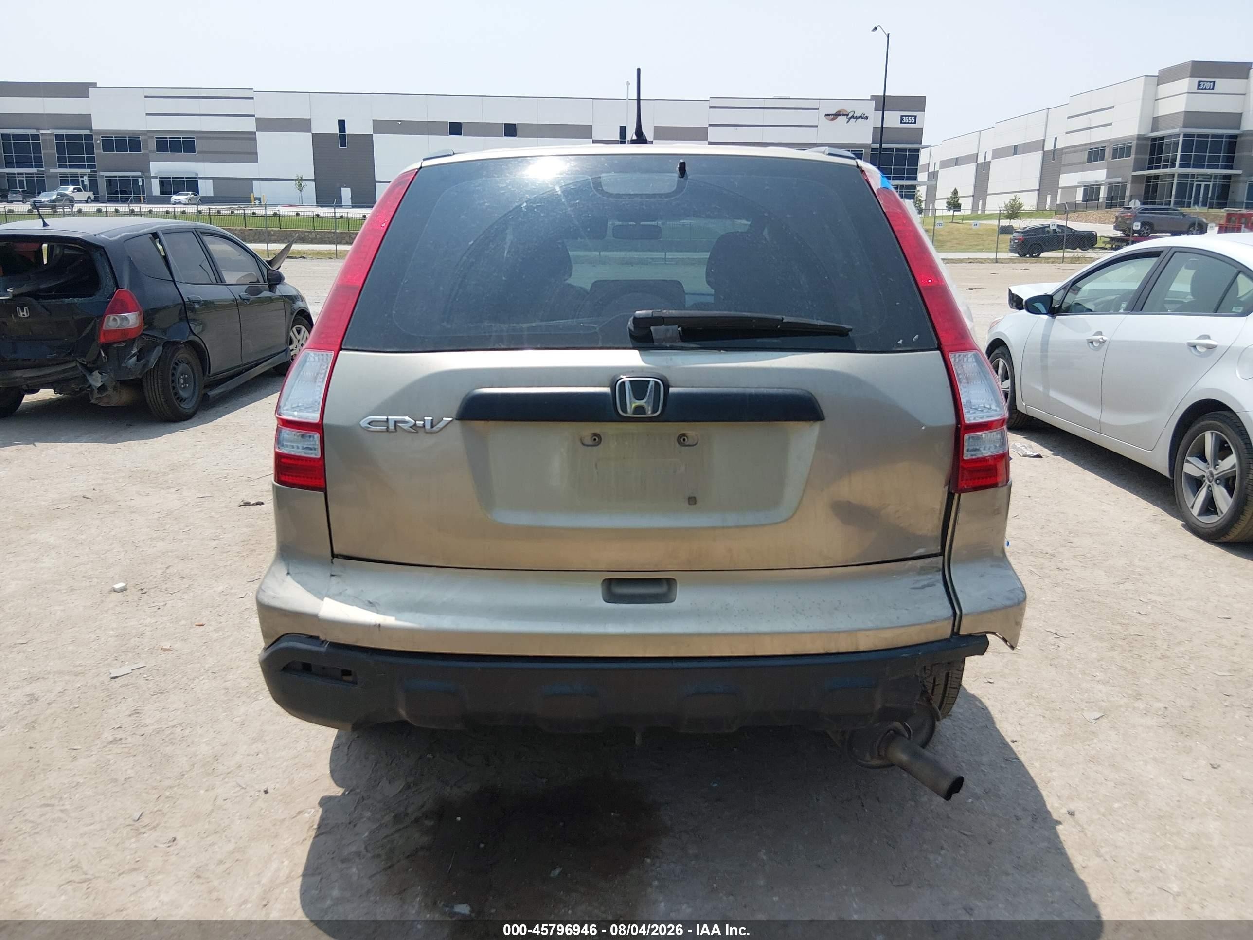 2008 Honda Cr-v Lx Gold vin: JHLRE38338C014190