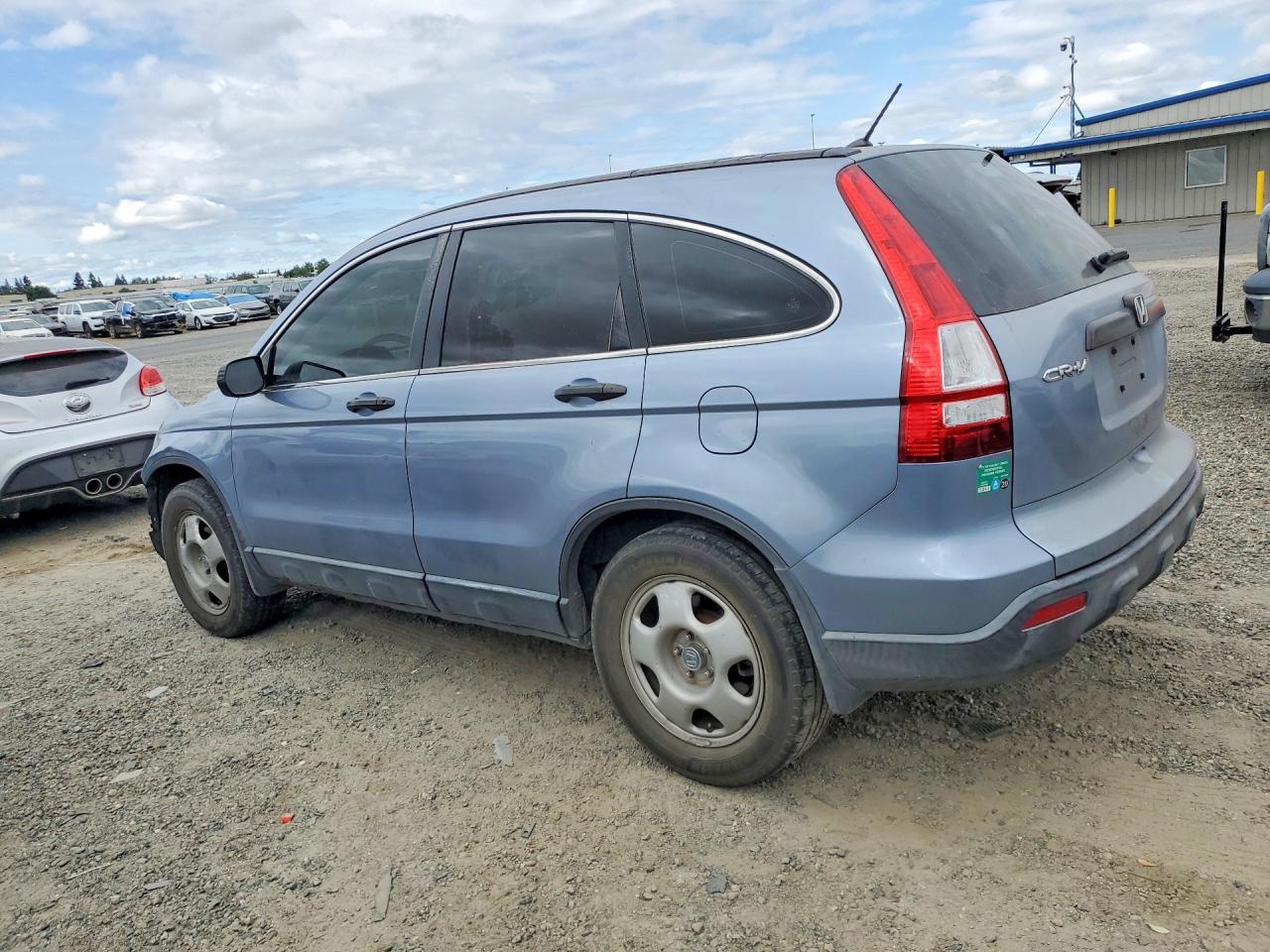 2008 Honda Cr-v Lx Blue vin: JHLRE38338C040756