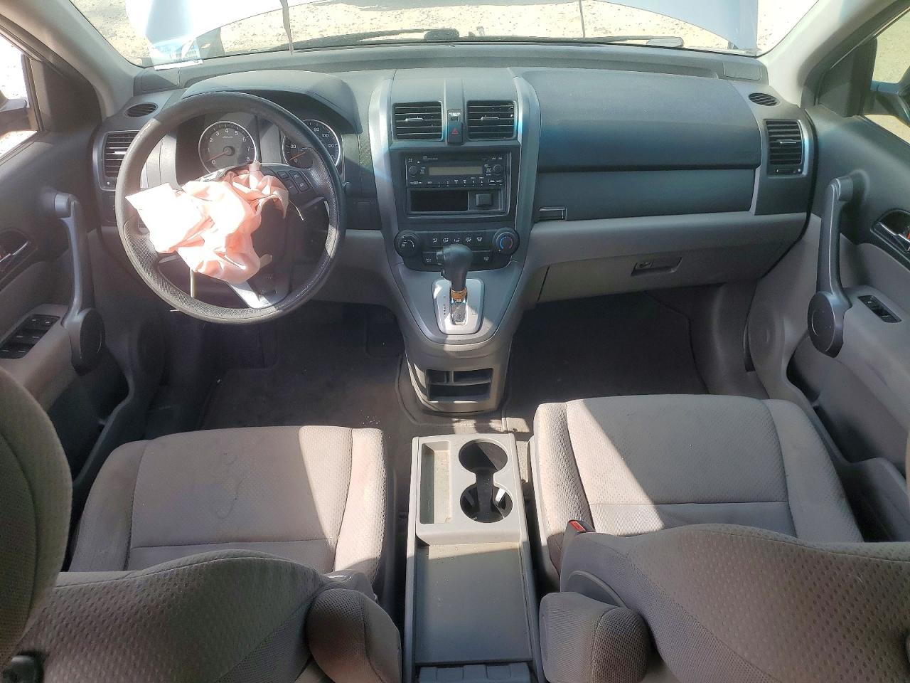 2009 Honda Cr-v Gray vin: JHLRE38339C006754