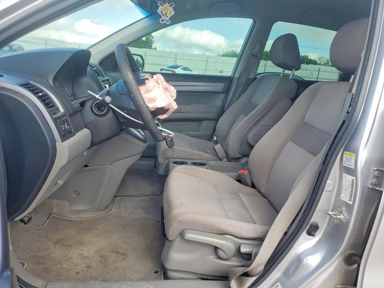 2009 Honda Cr-v Gray vin: JHLRE38339C006754
