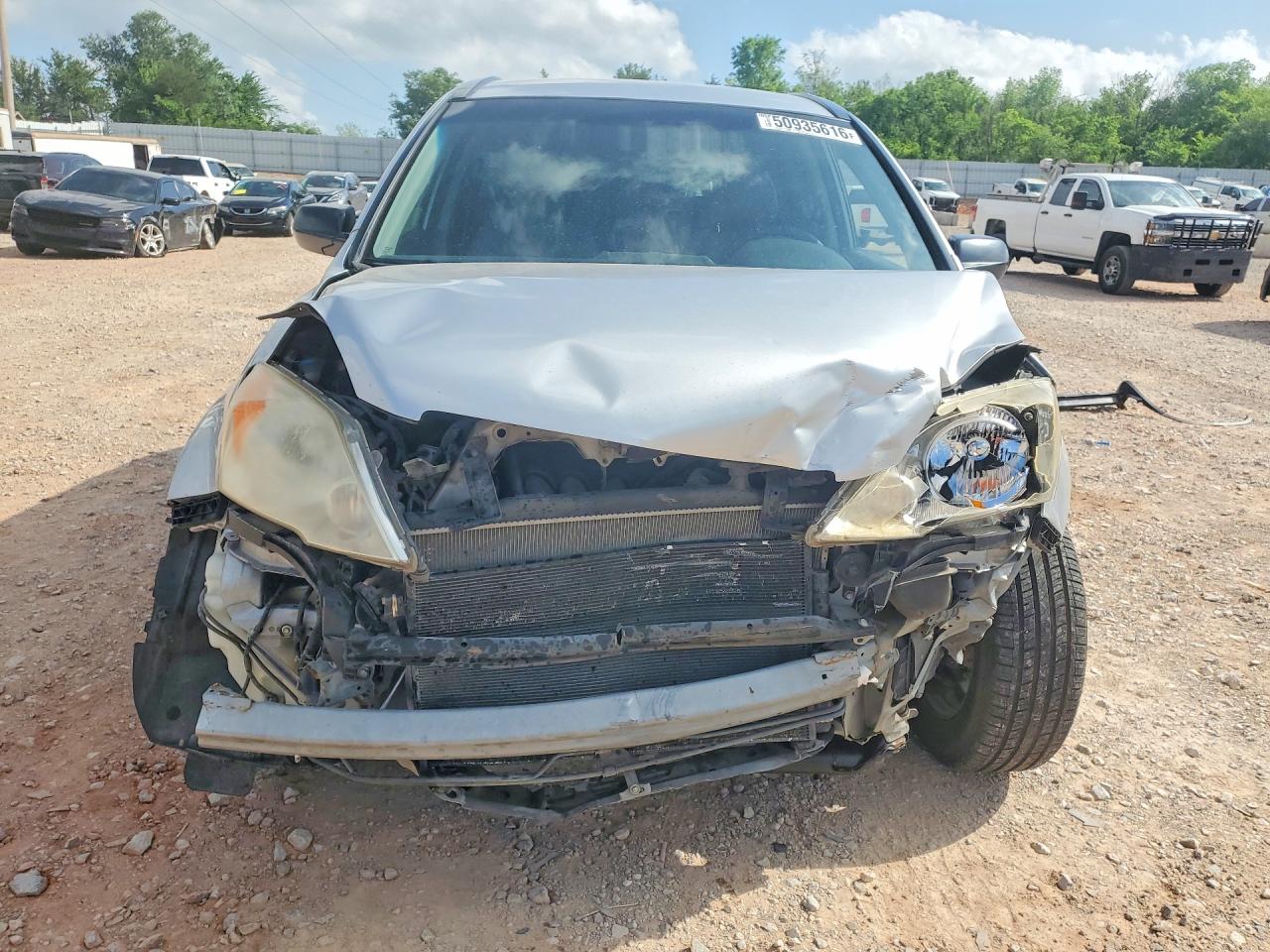 2009 Honda Cr-v Gray vin: JHLRE38339C006754