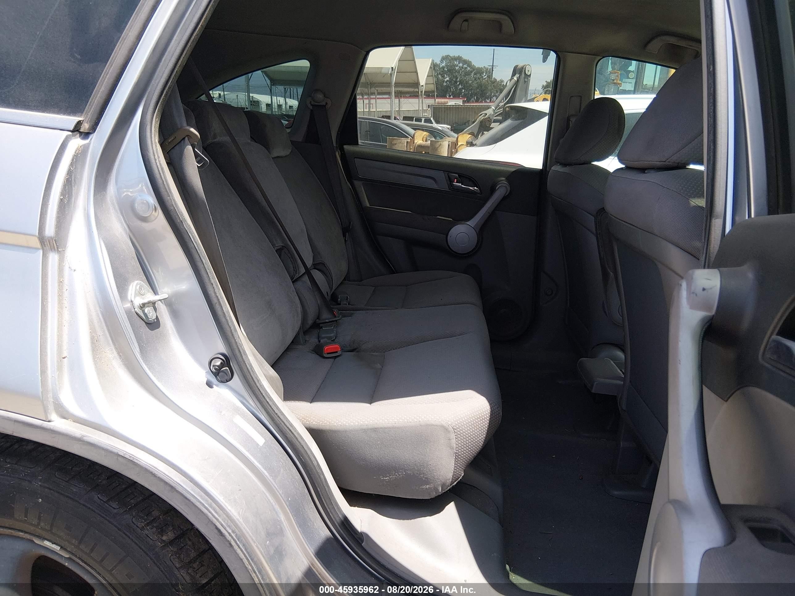 2007 Honda Cr-v Lx Gray vin: JHLRE38347C008221