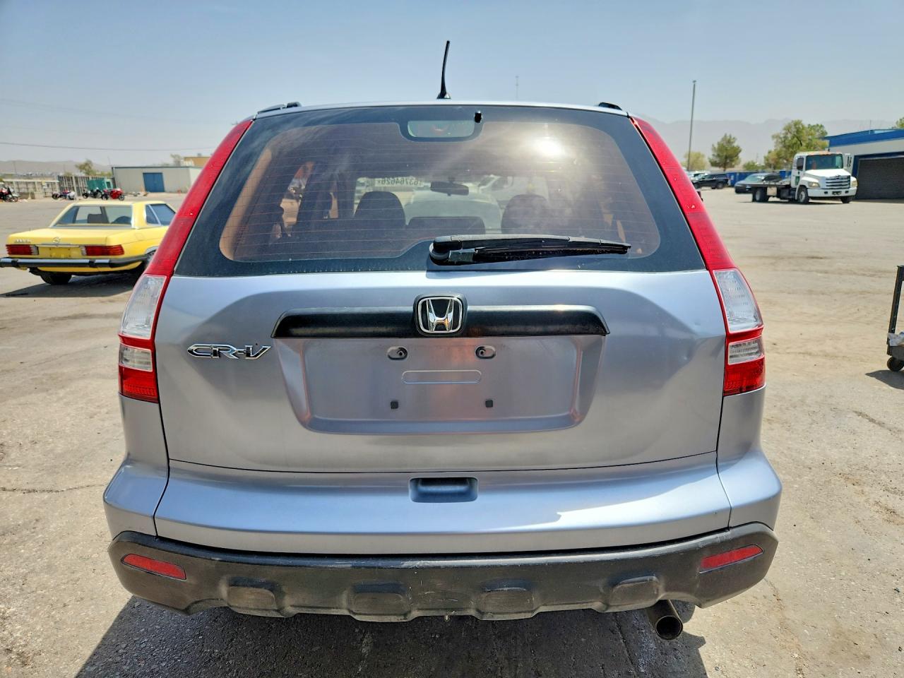 2007 Honda Cr-v Lx Blue vin: JHLRE38347C013337