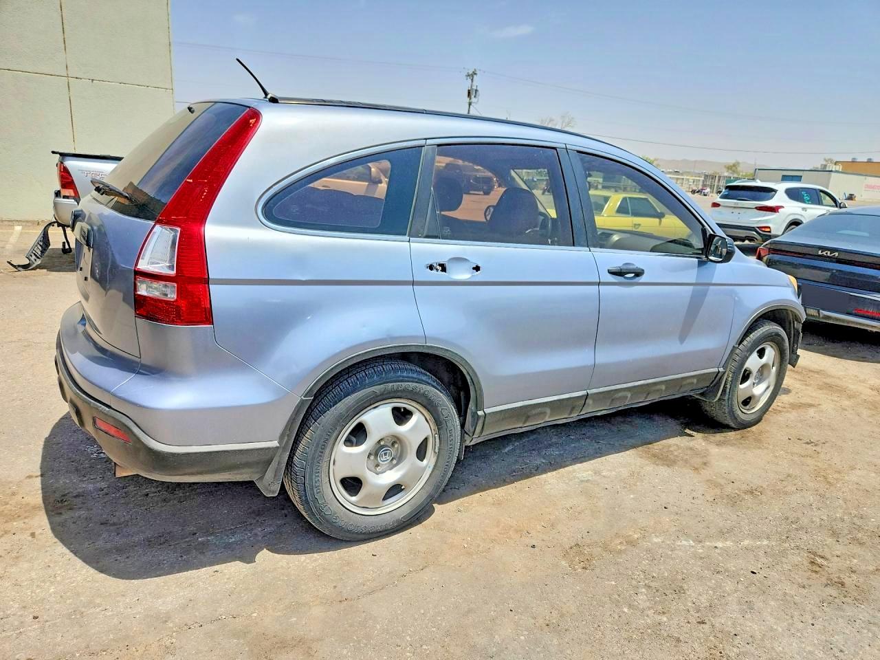 2007 Honda Cr-v Lx Blue vin: JHLRE38347C013337