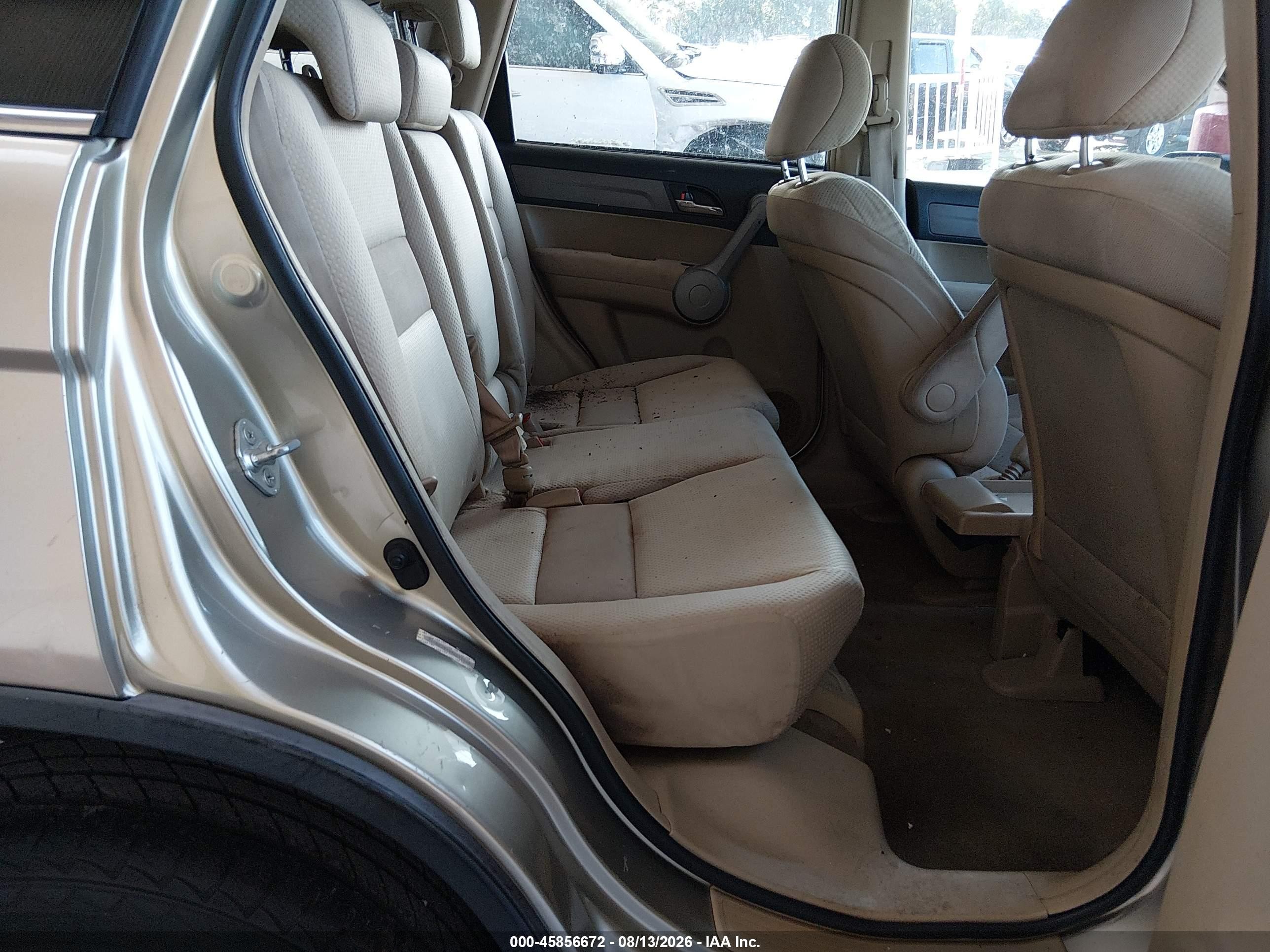 2007 Honda Cr-v Lx Gold vin: JHLRE38347C017517