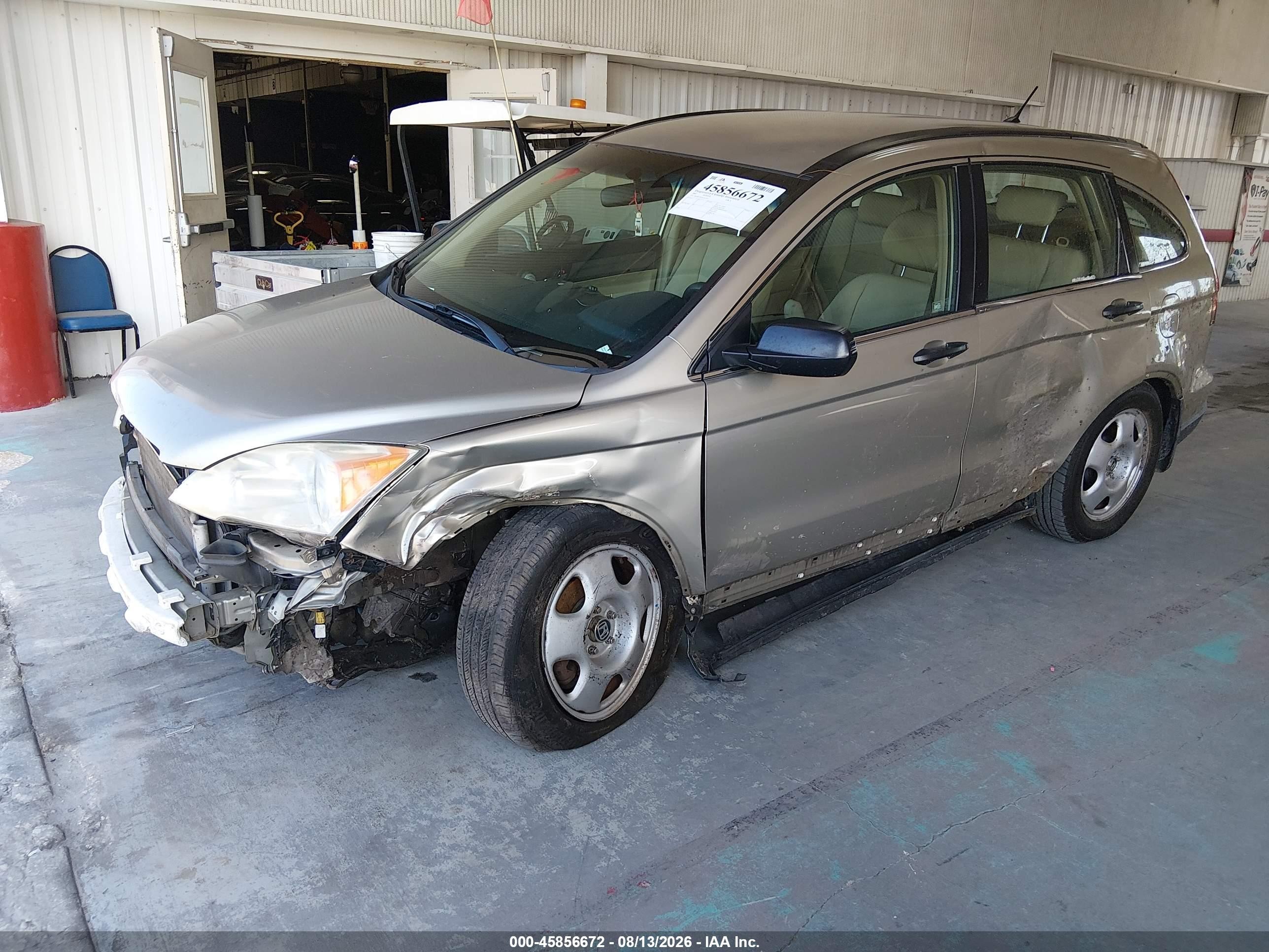2007 Honda Cr-v Lx Gold vin: JHLRE38347C017517