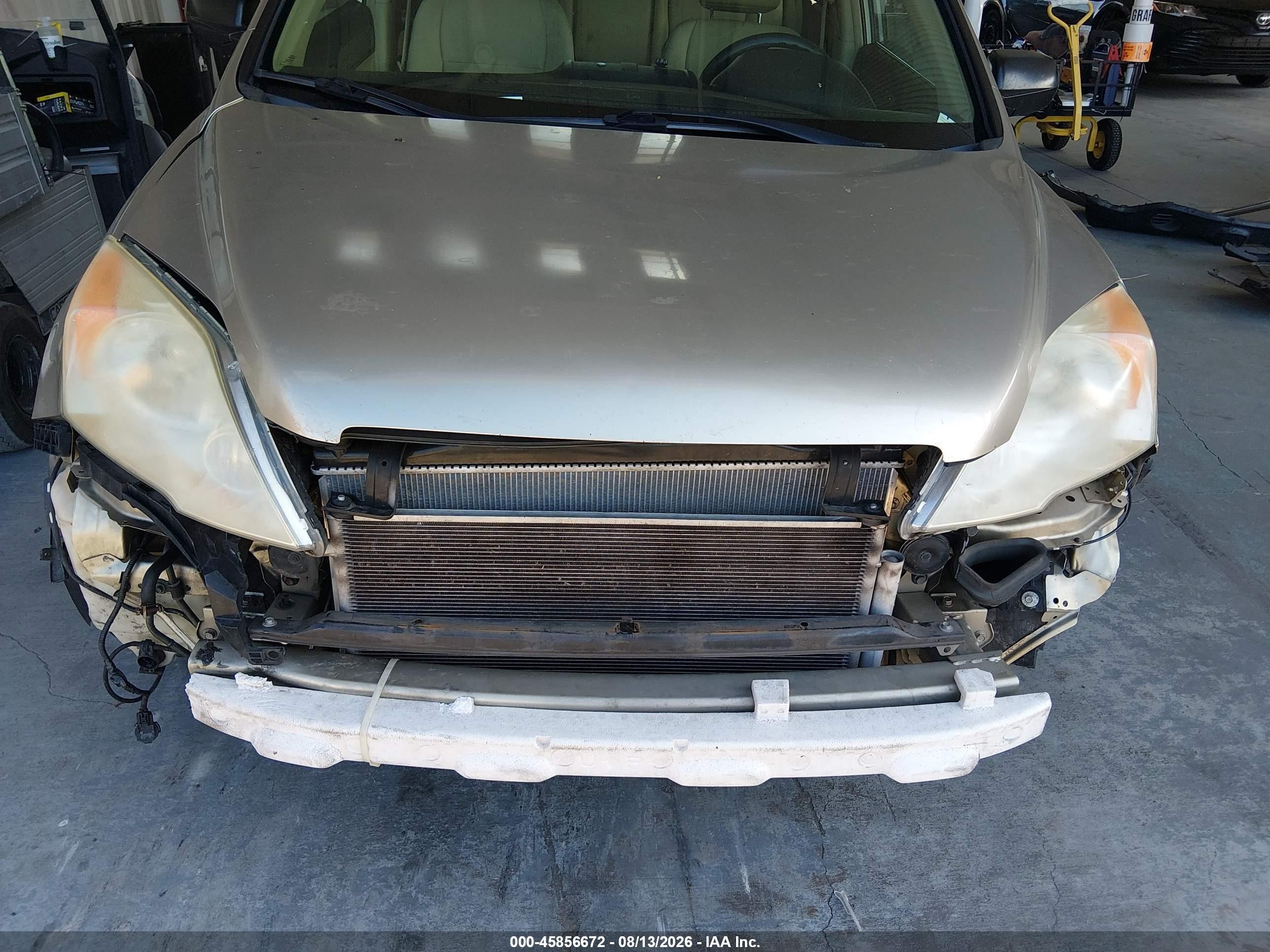 2007 Honda Cr-v Lx Gold vin: JHLRE38347C017517