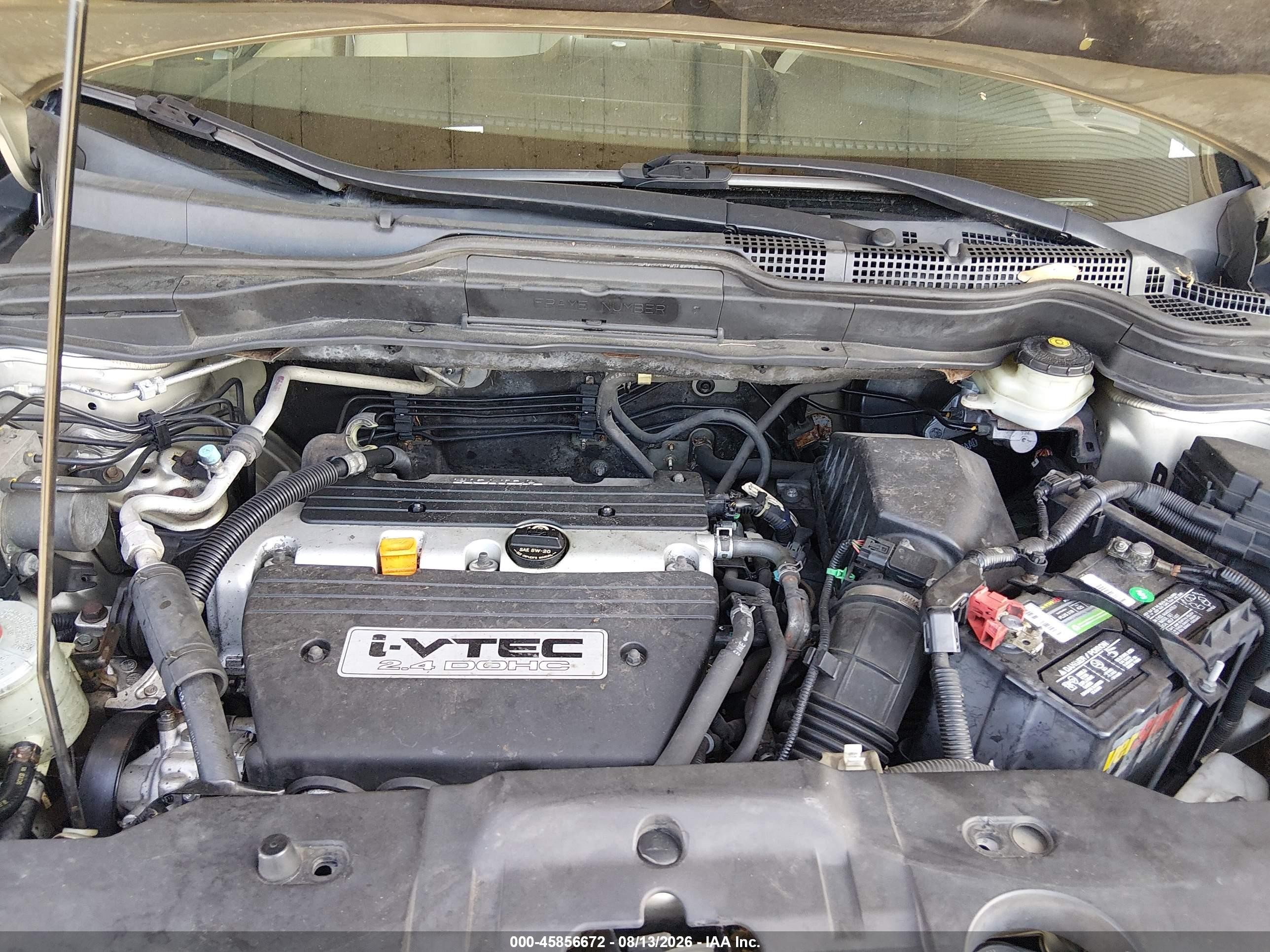 2007 Honda Cr-v Lx Gold vin: JHLRE38347C017517