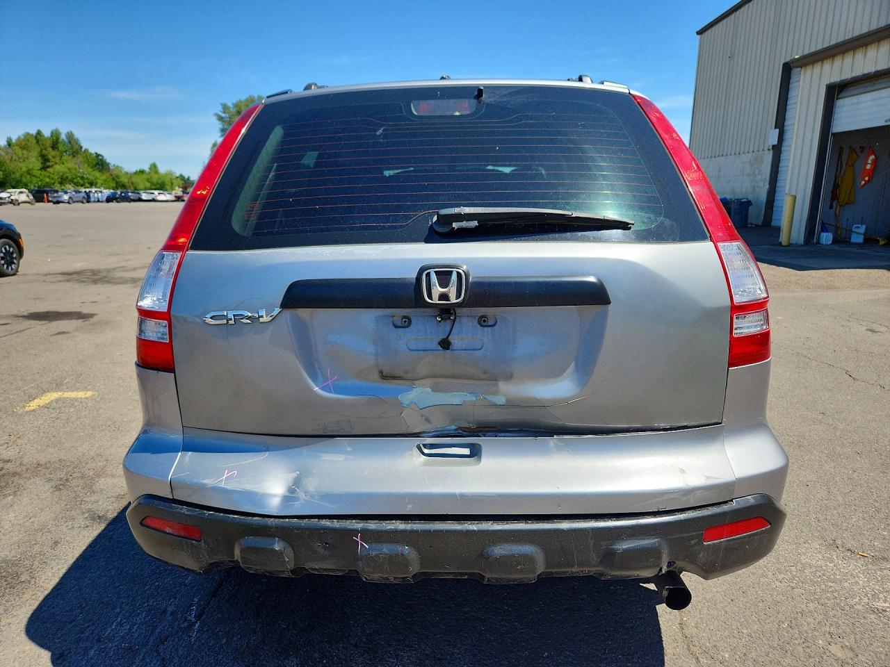 2007 Honda Cr-v Lx Синий vin: JHLRE38347C026508