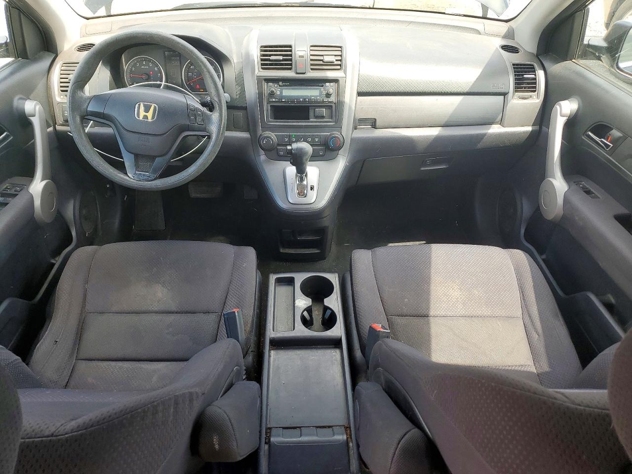 2007 Honda Cr-v Lx Black vin: JHLRE38347C046578