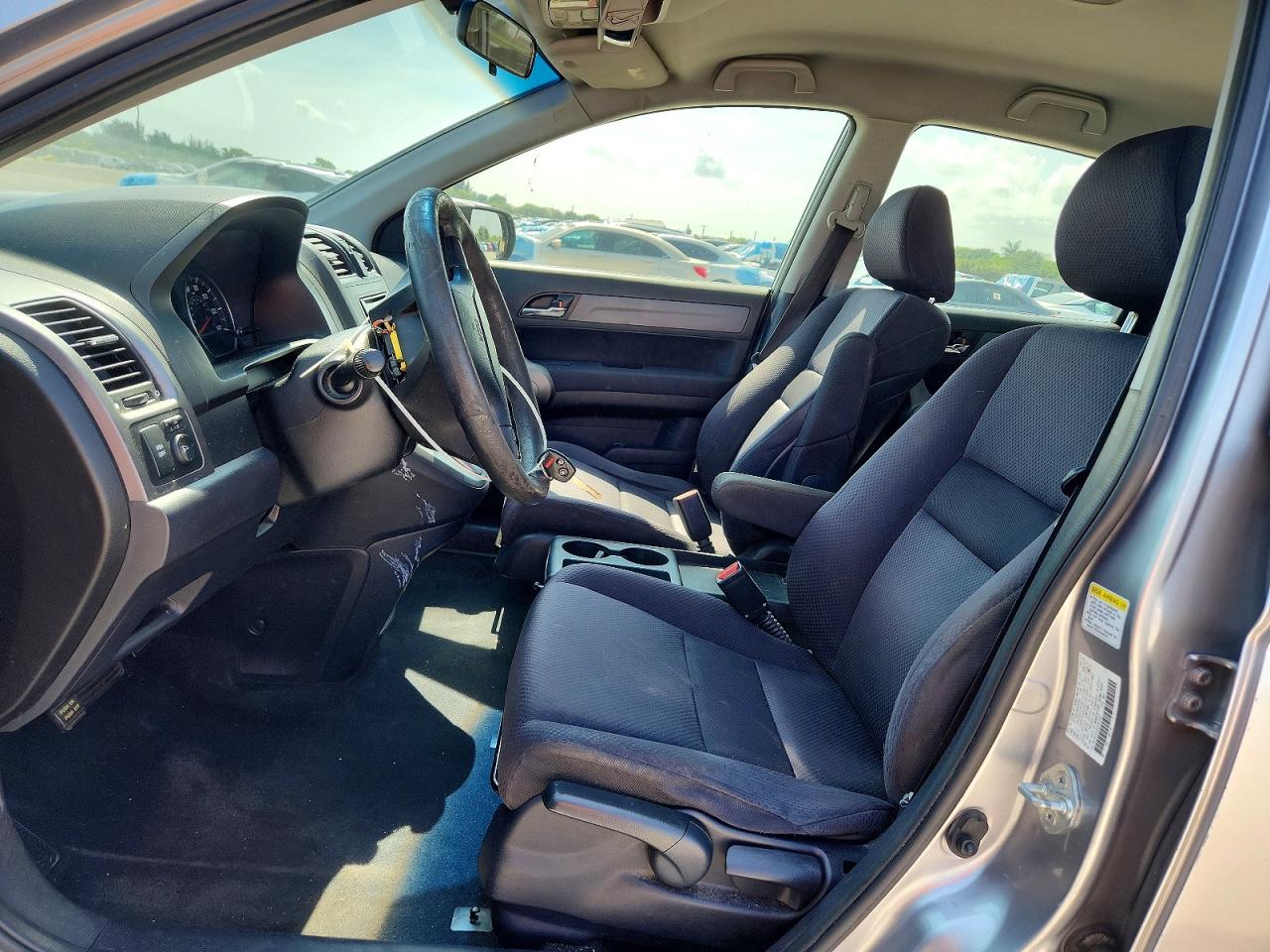 2007 Honda Cr-v Lx Silver vin: JHLRE38347C053367