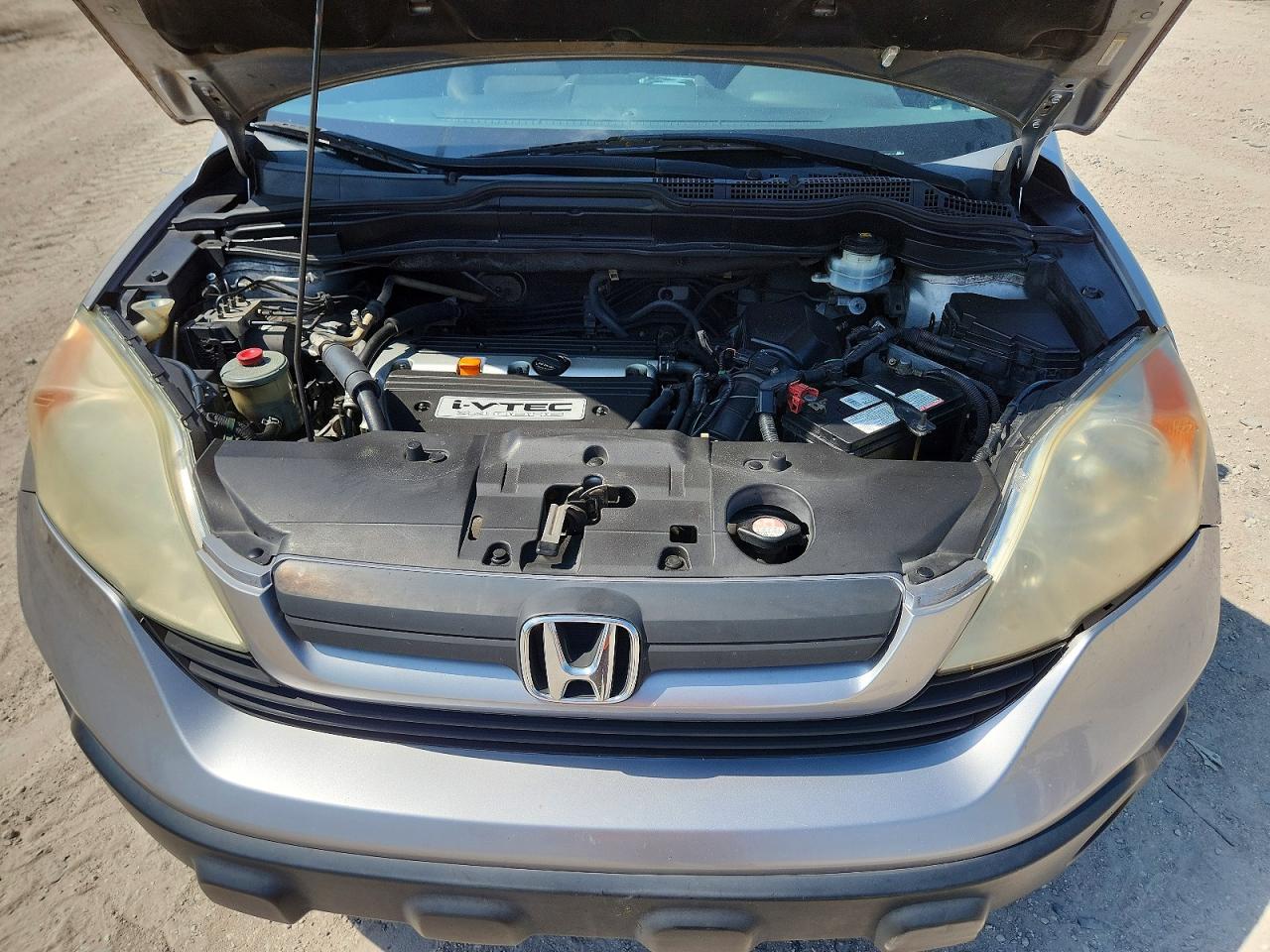 2007 Honda Cr-v Lx Silver vin: JHLRE38347C053367