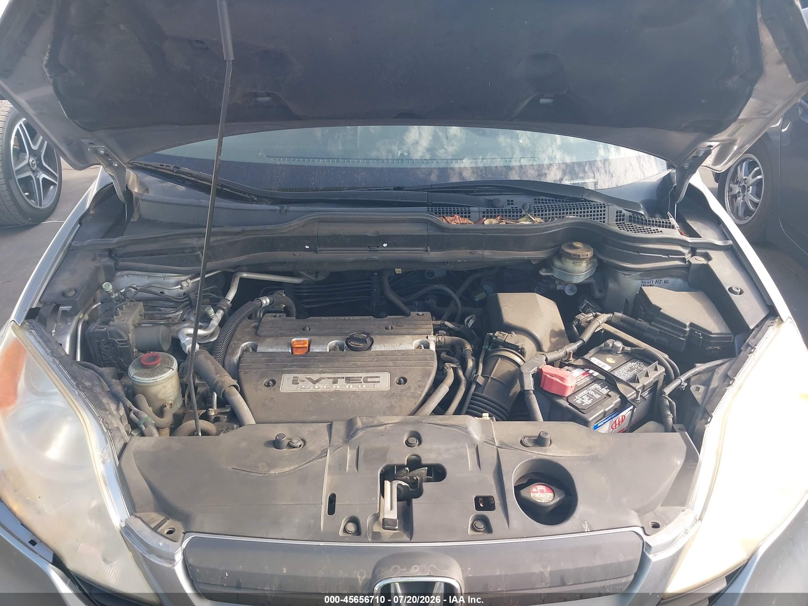 2007 Honda Cr-v Lx Серебряный vin: JHLRE38347C081069