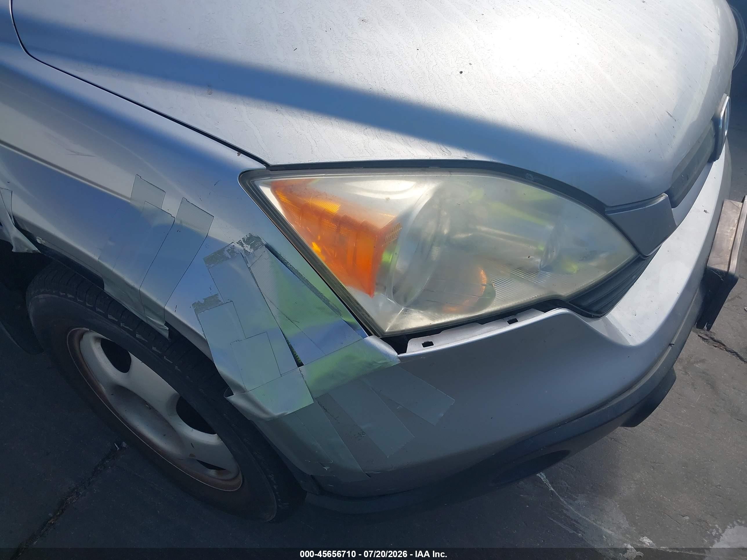 2007 Honda Cr-v Lx Серебряный vin: JHLRE38347C081069