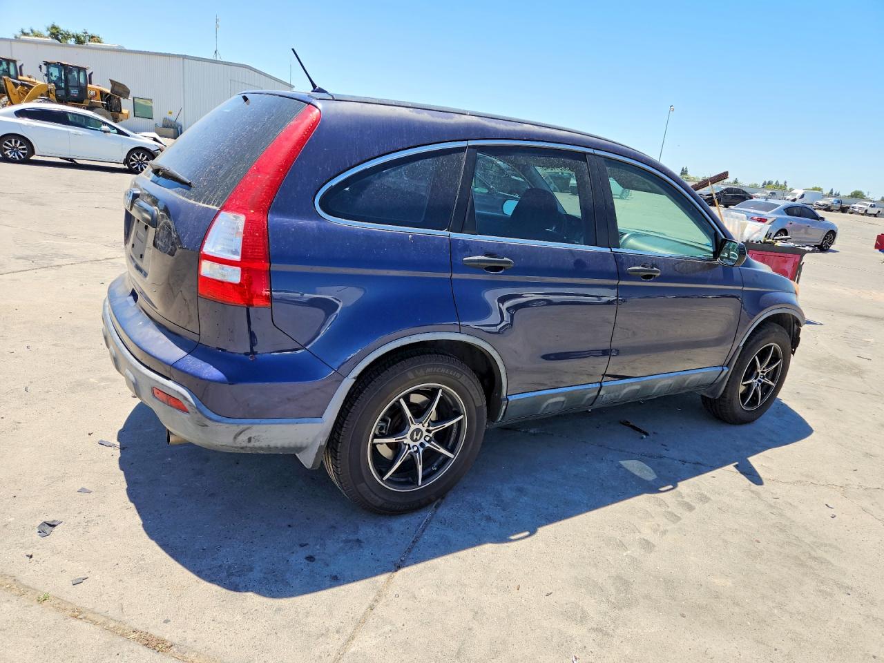 2008 Honda Cr-v Lx Blue vin: JHLRE38348C004820