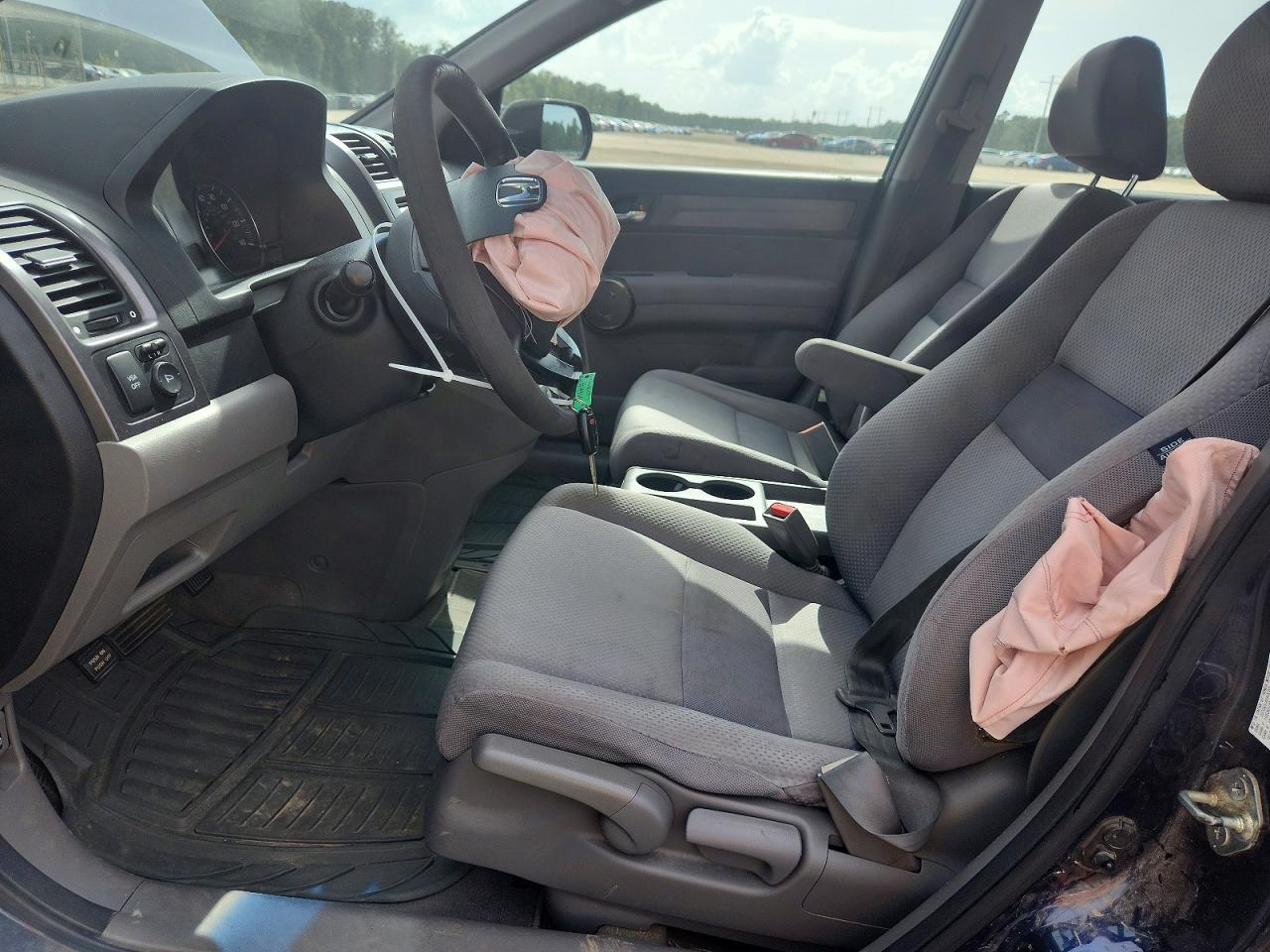 2008 Honda Cr-v Lx Blue vin: JHLRE38348C007927