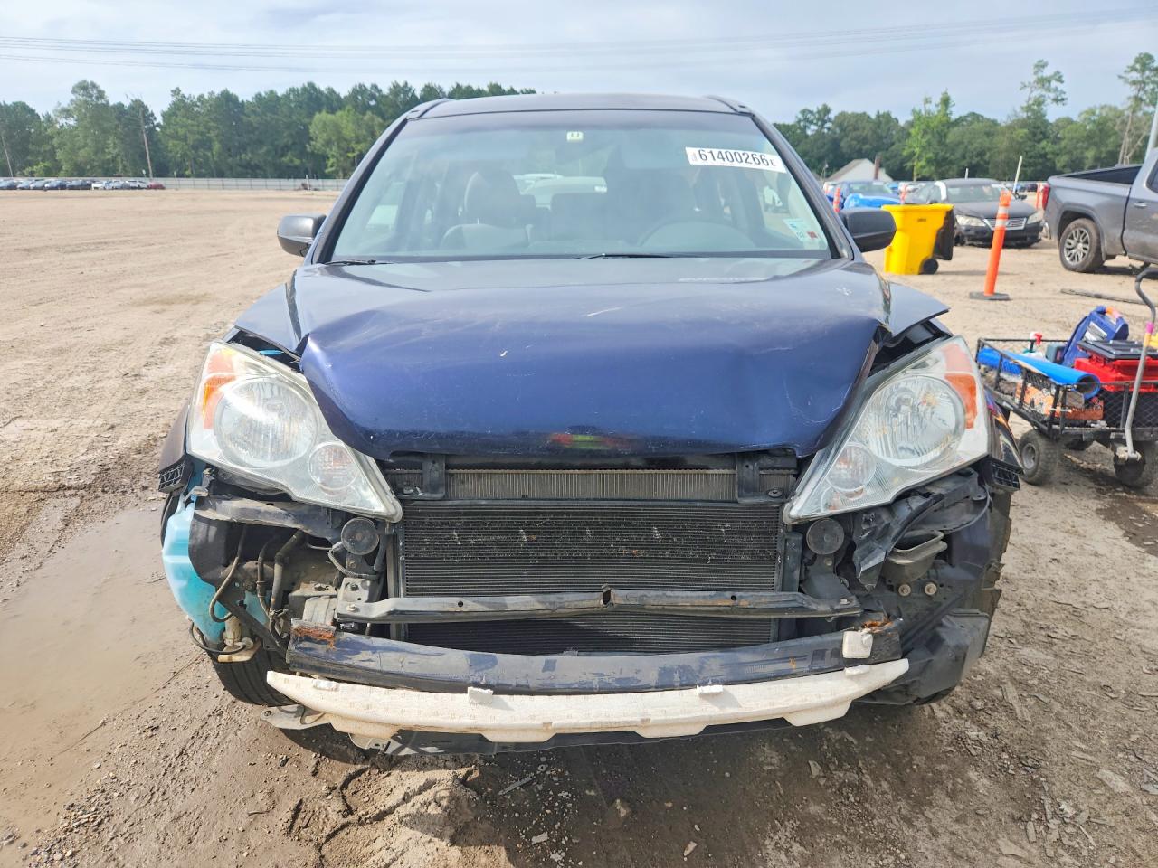 2008 Honda Cr-v Lx Blue vin: JHLRE38348C007927