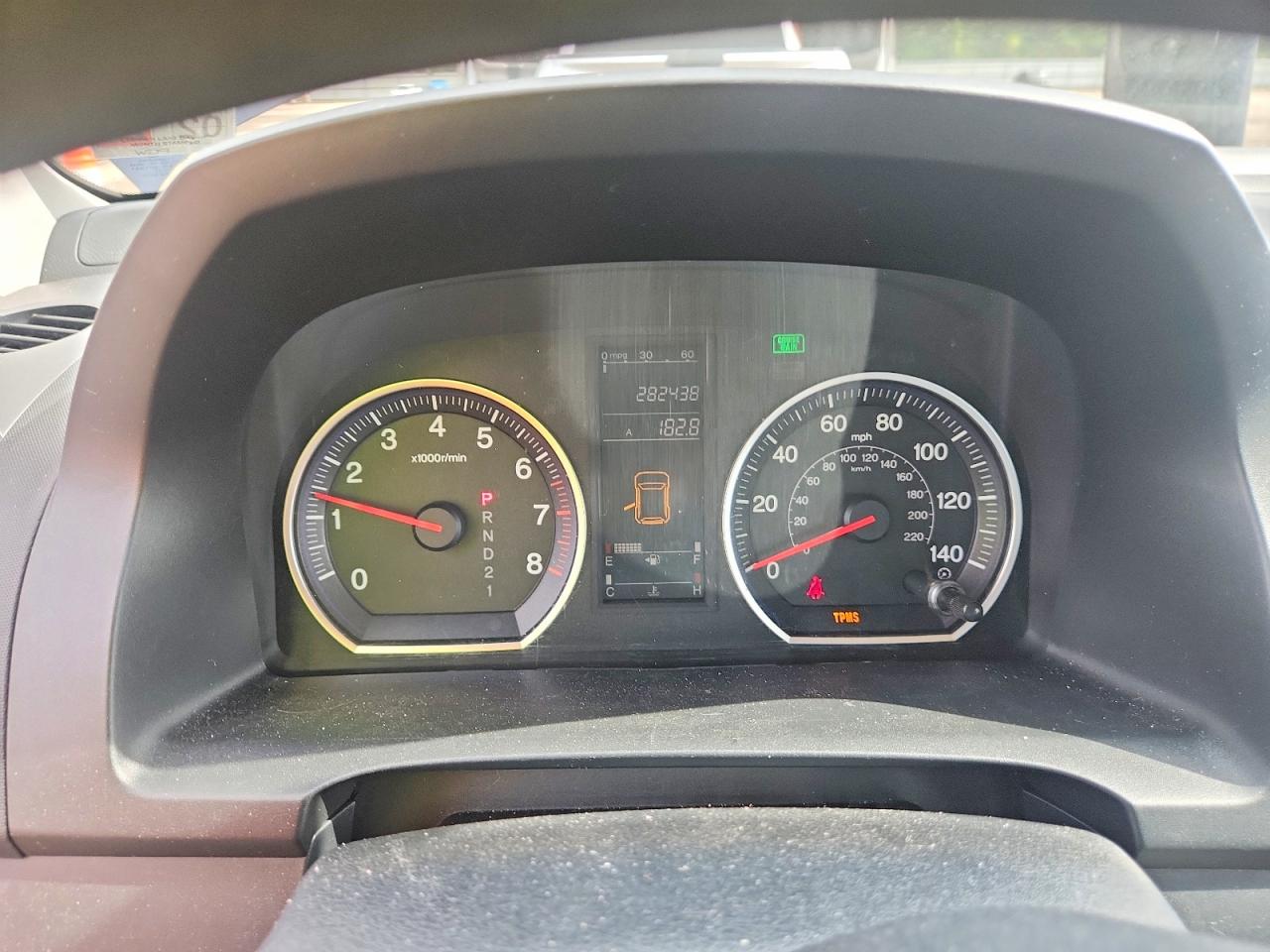 2008 Honda Cr-v Lx Blue vin: JHLRE38348C007927