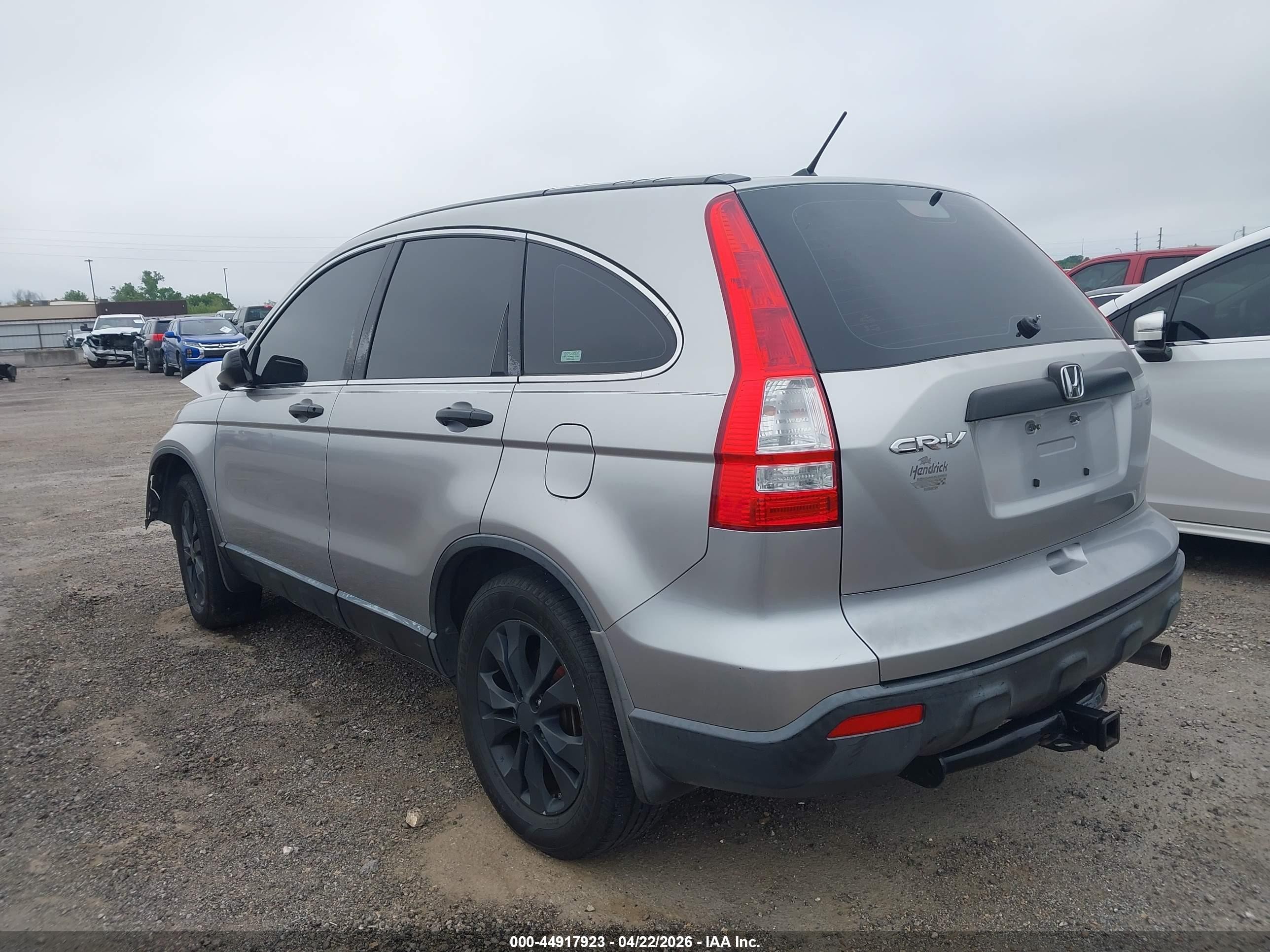 2008 Honda Cr-v Lx Silver vin: JHLRE38348C012447