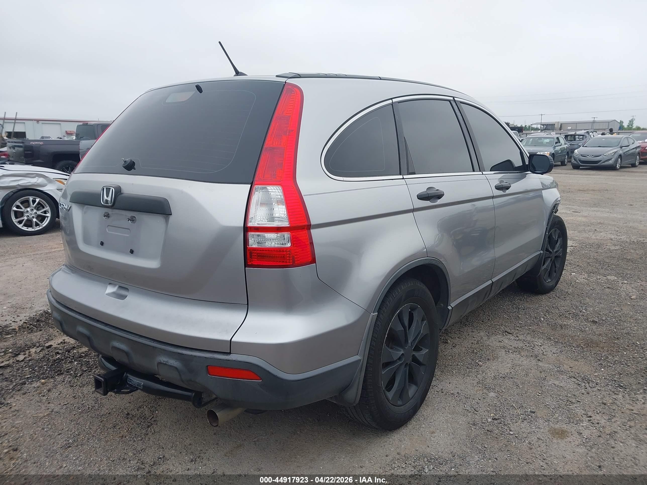 2008 Honda Cr-v Lx Silver vin: JHLRE38348C012447