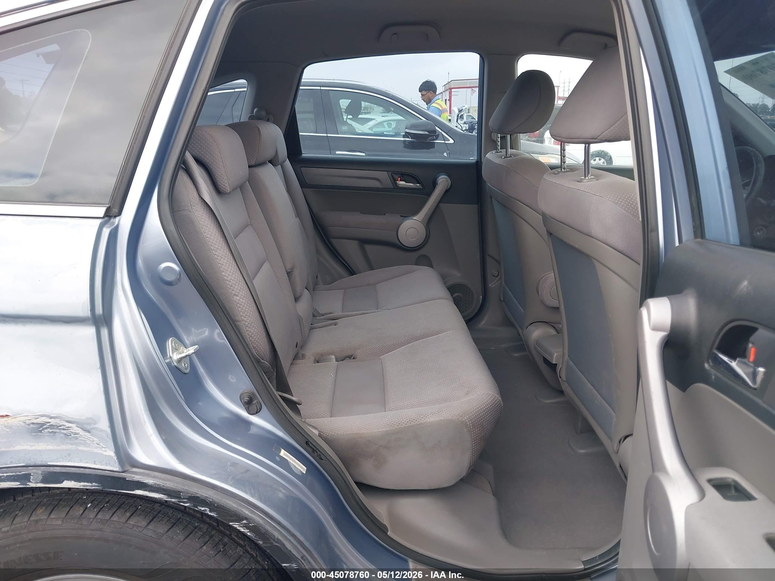 2007 Honda Cr-v Lx Light Blue vin: JHLRE38357C020846