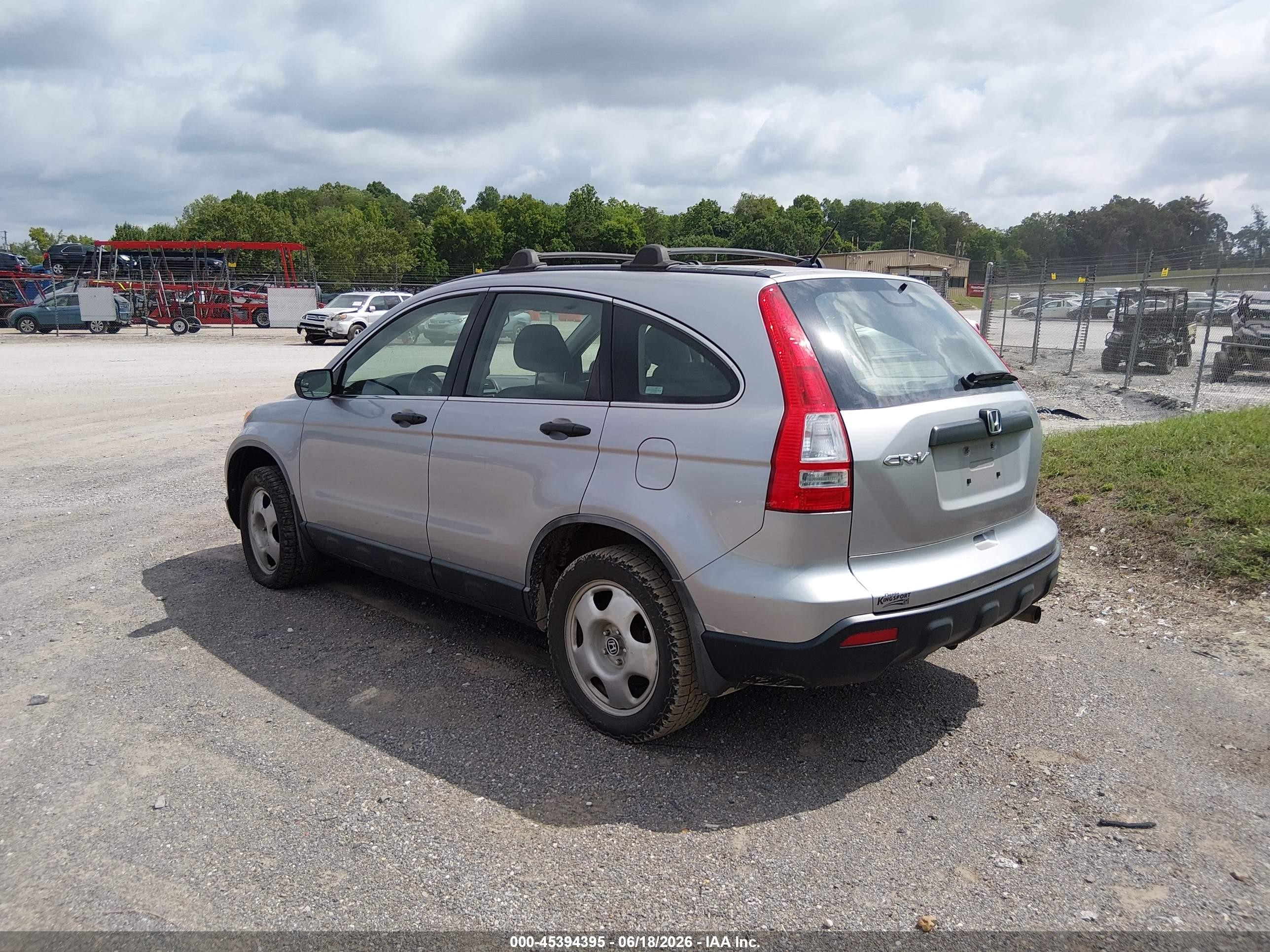 2007 Honda Cr-v Lx Серебряный vin: JHLRE38357C057153
