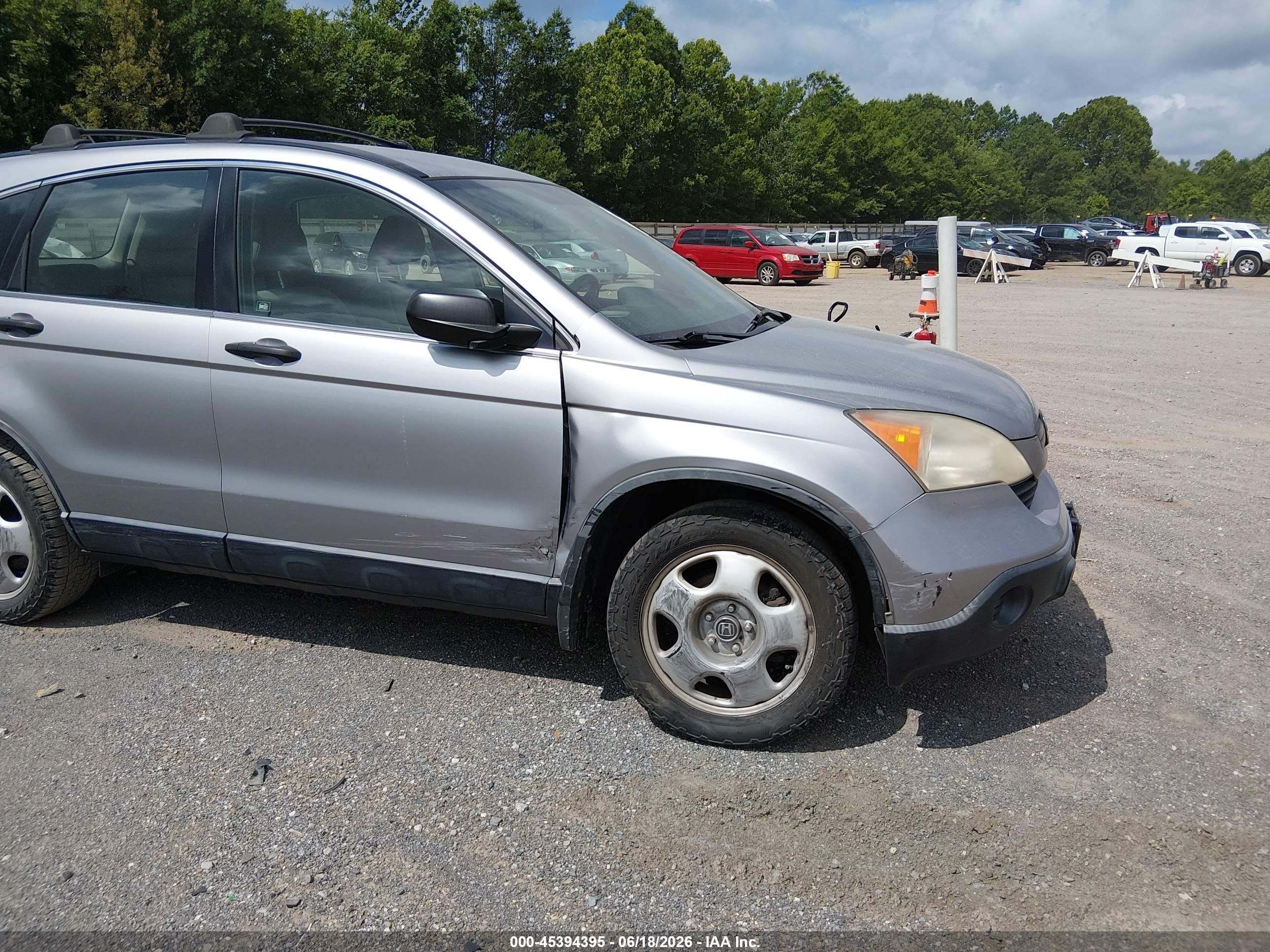 2007 Honda Cr-v Lx Серебряный vin: JHLRE38357C057153