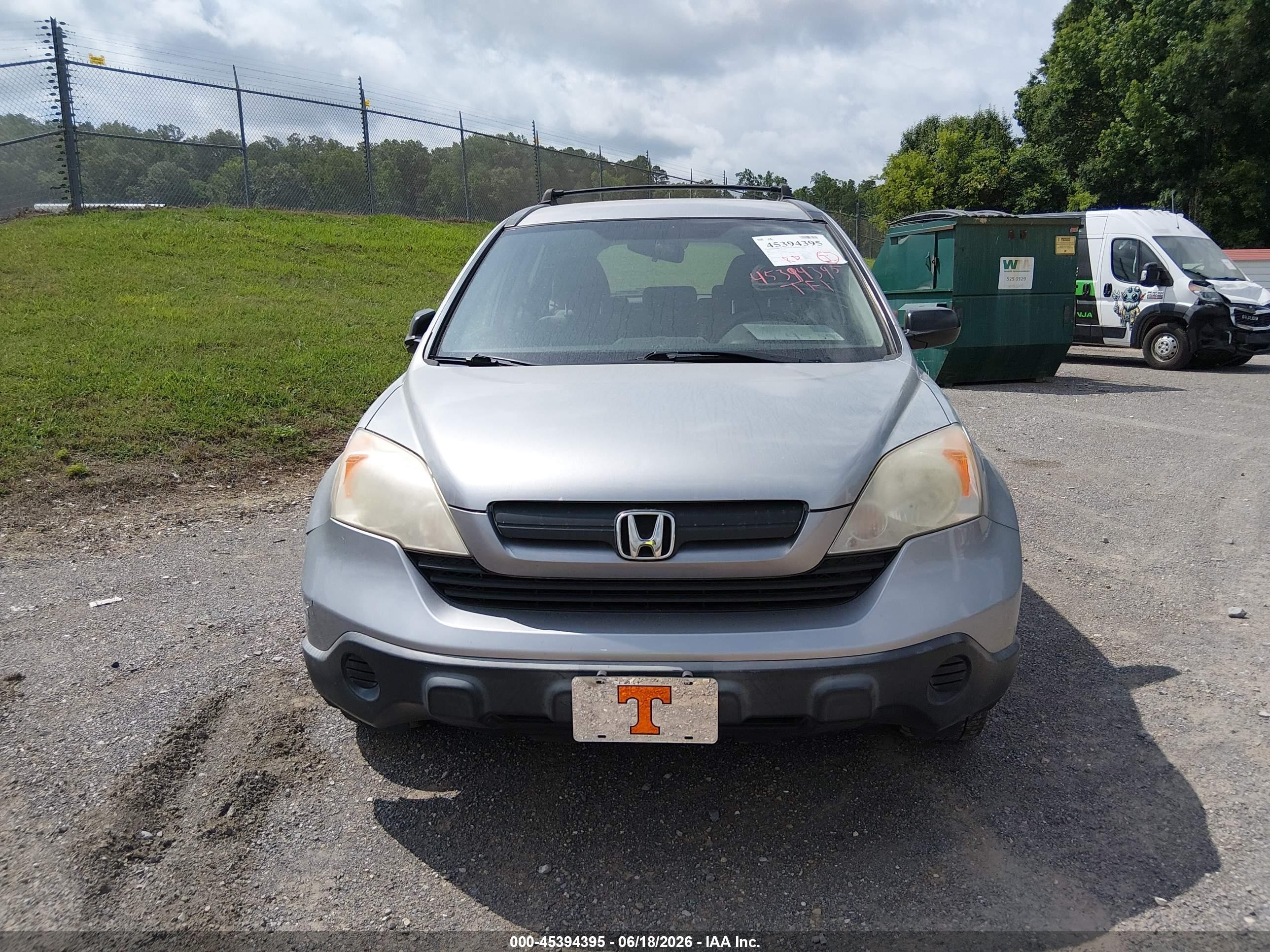 2007 Honda Cr-v Lx Серебряный vin: JHLRE38357C057153