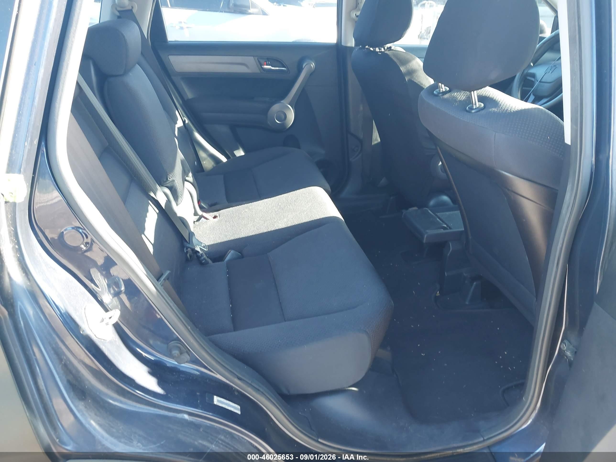 2008 Honda Cr-v Lx Black vin: JHLRE38358C006415