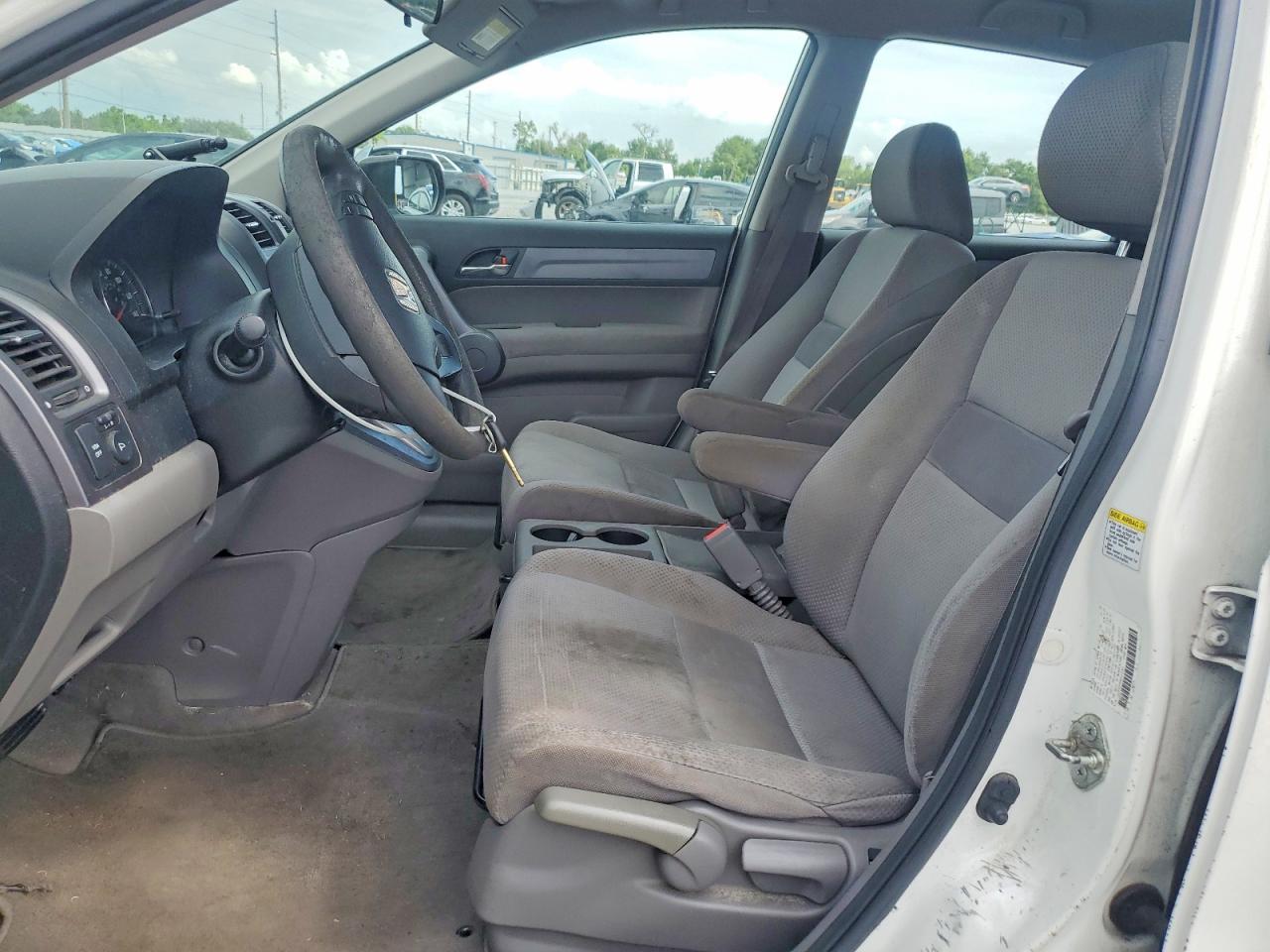 2008 Honda Cr-v Lx Белый vin: JHLRE38358C012263