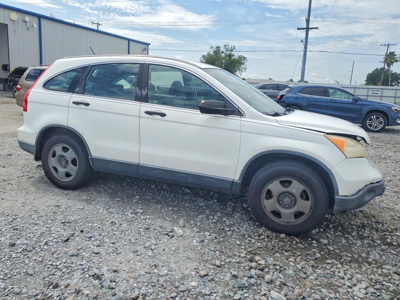 2008 Honda Cr-v Lx Белый vin: JHLRE38358C012263