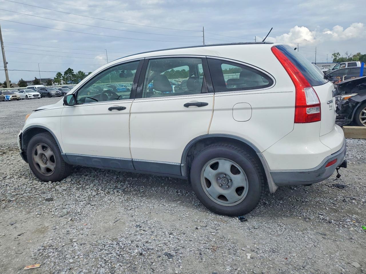 2008 Honda Cr-v Lx Белый vin: JHLRE38358C012263