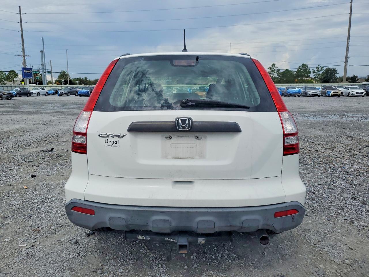 2008 Honda Cr-v Lx Белый vin: JHLRE38358C012263