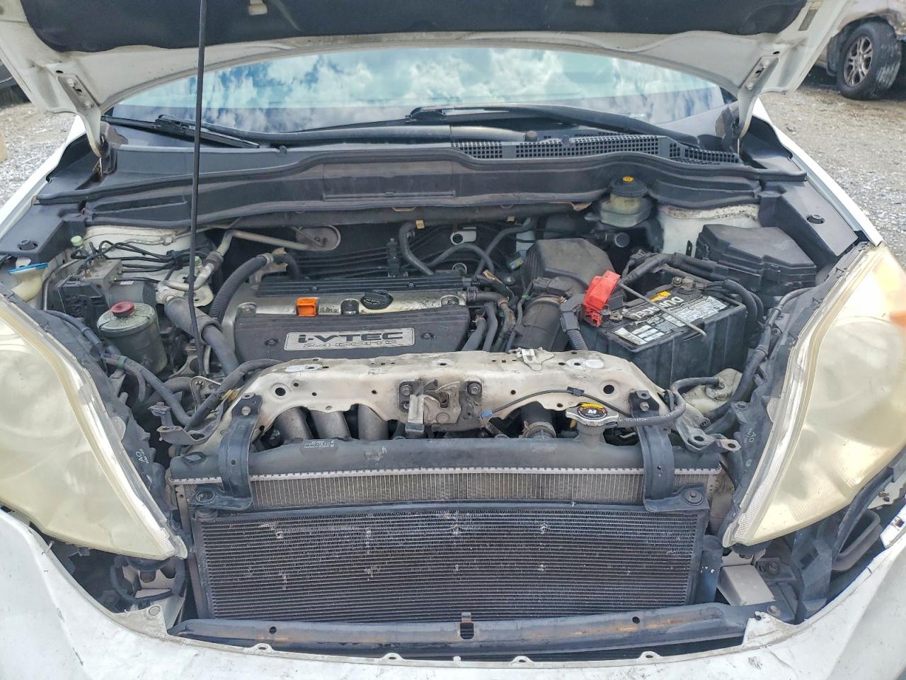 2008 Honda Cr-v Lx Белый vin: JHLRE38358C012263