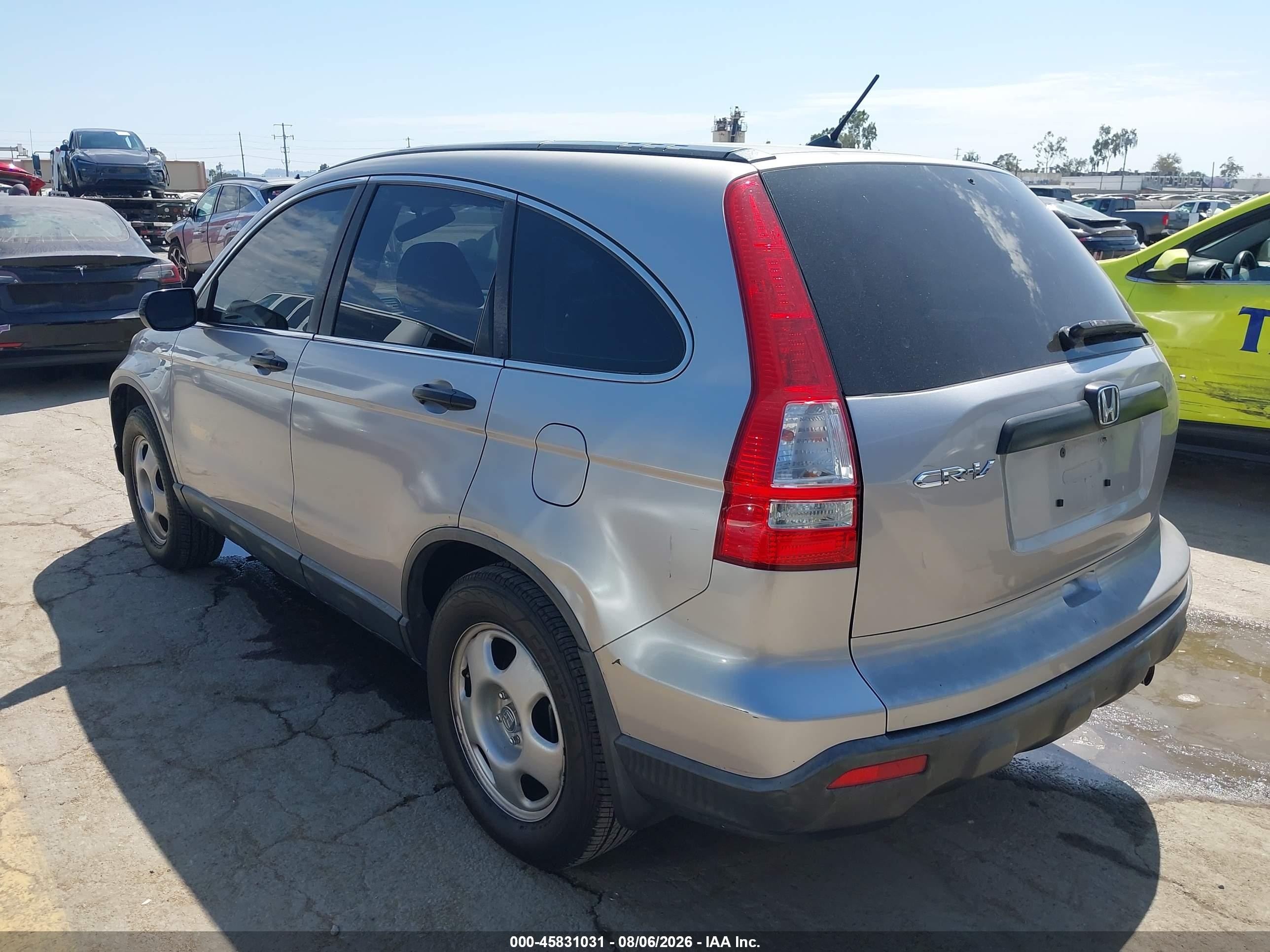 2008 Honda Cr-v Lx Серый vin: JHLRE38358C023392