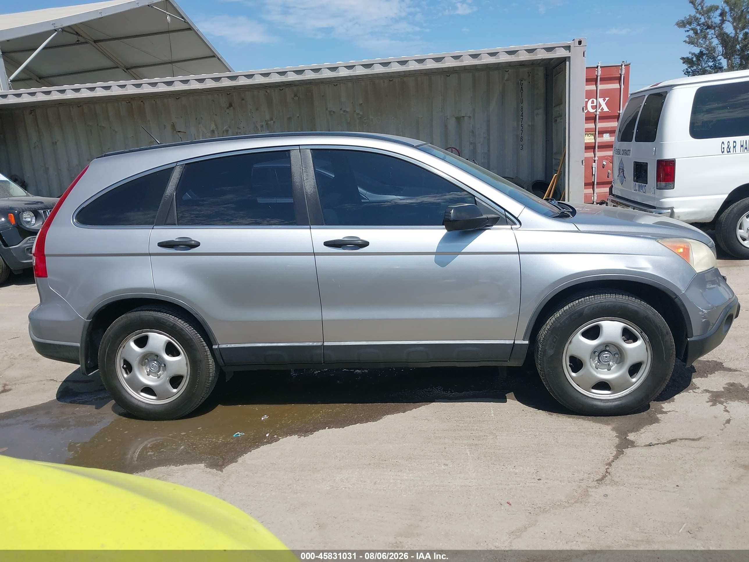 2008 Honda Cr-v Lx Серый vin: JHLRE38358C023392