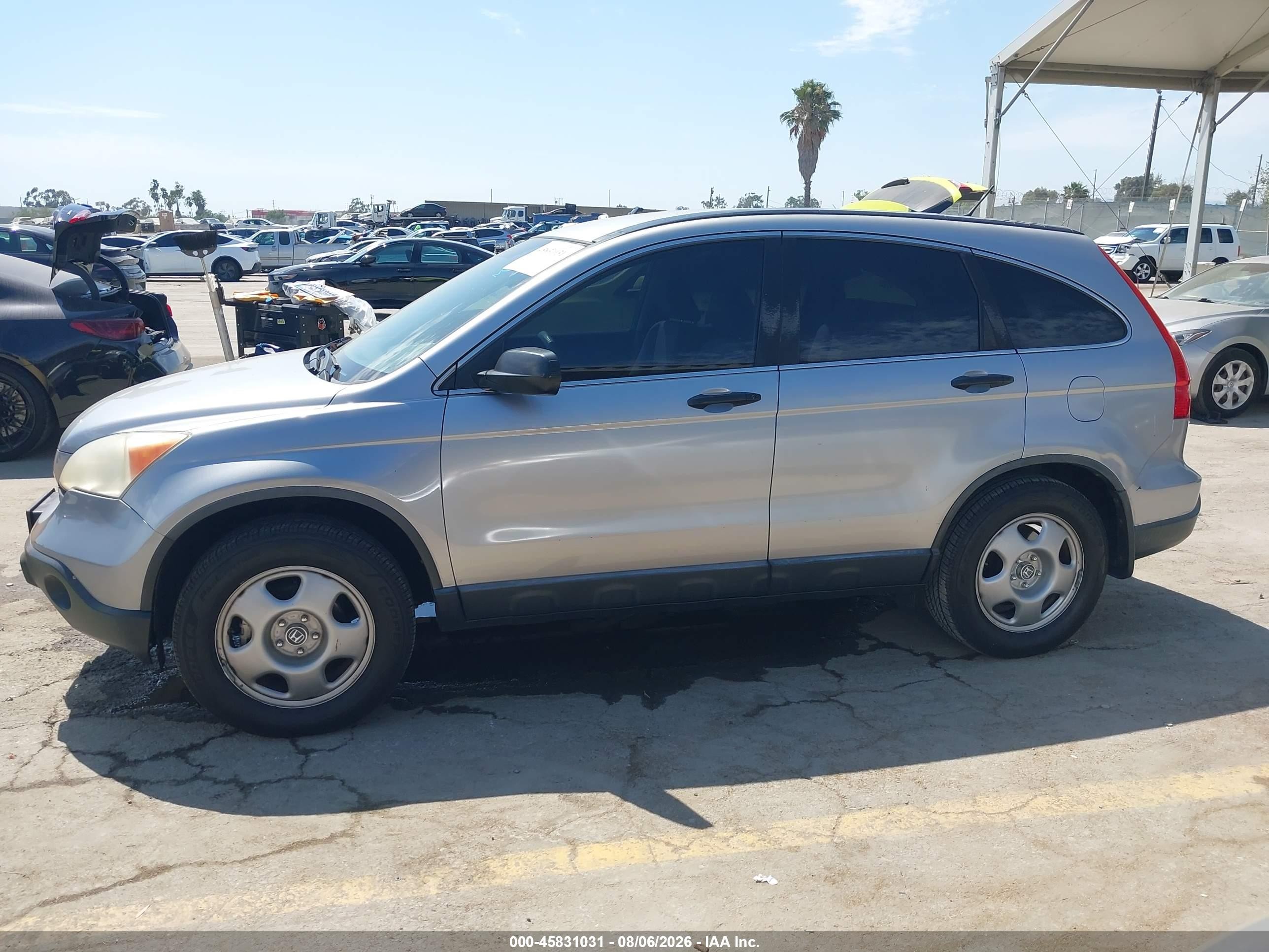 2008 Honda Cr-v Lx Серый vin: JHLRE38358C023392