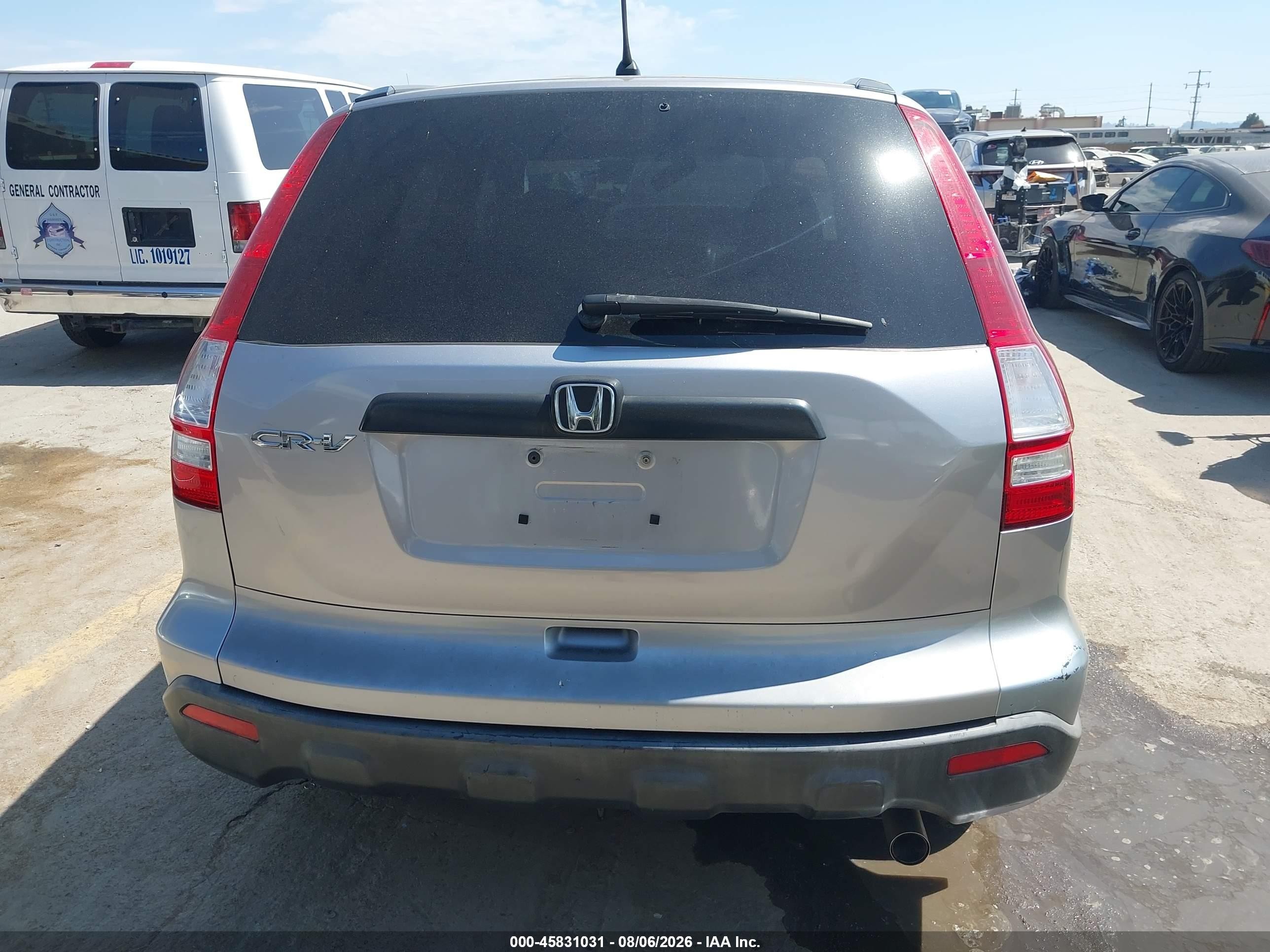 2008 Honda Cr-v Lx Серый vin: JHLRE38358C023392