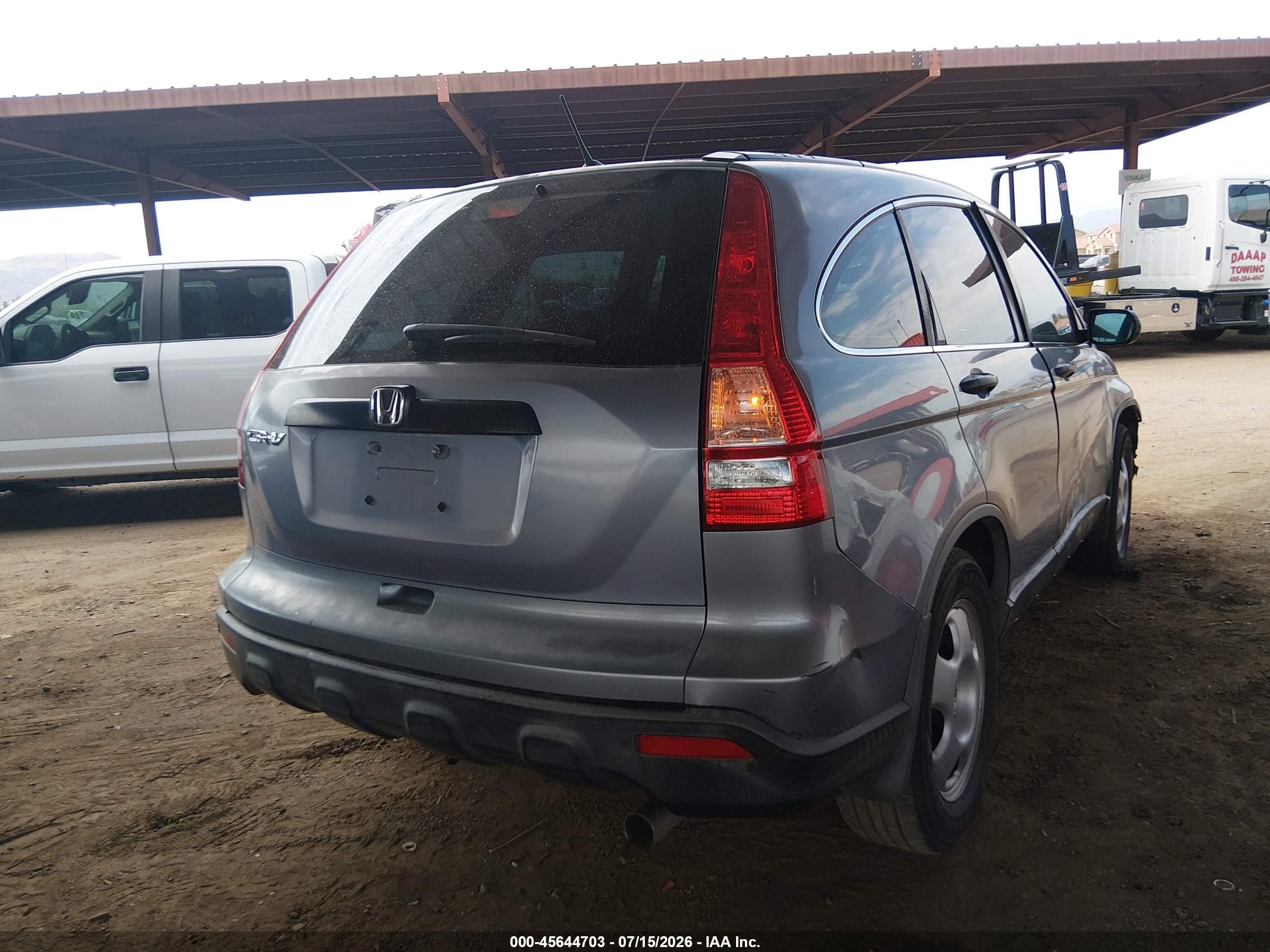 2008 Honda Cr-v Lx Light Blue vin: JHLRE38358C050334