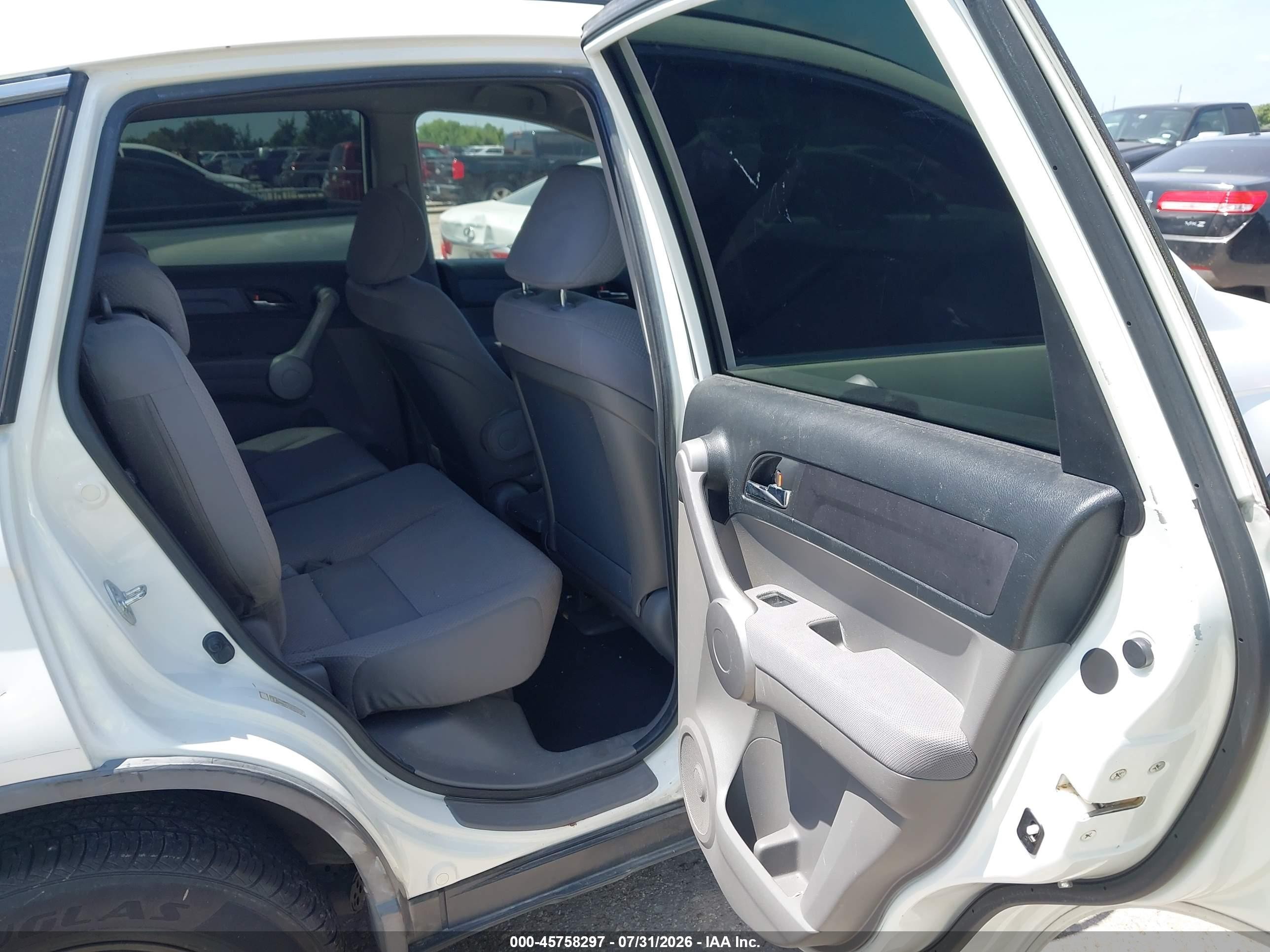 2007 Honda Cr-v Lx Белый vin: JHLRE38367C020970