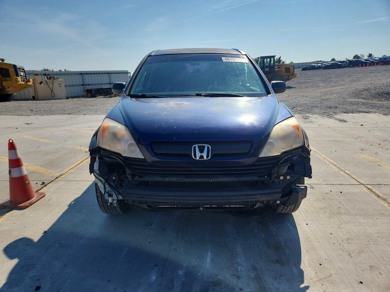 2007 Honda Cr-v Lx Синий vin: JHLRE38367C045139