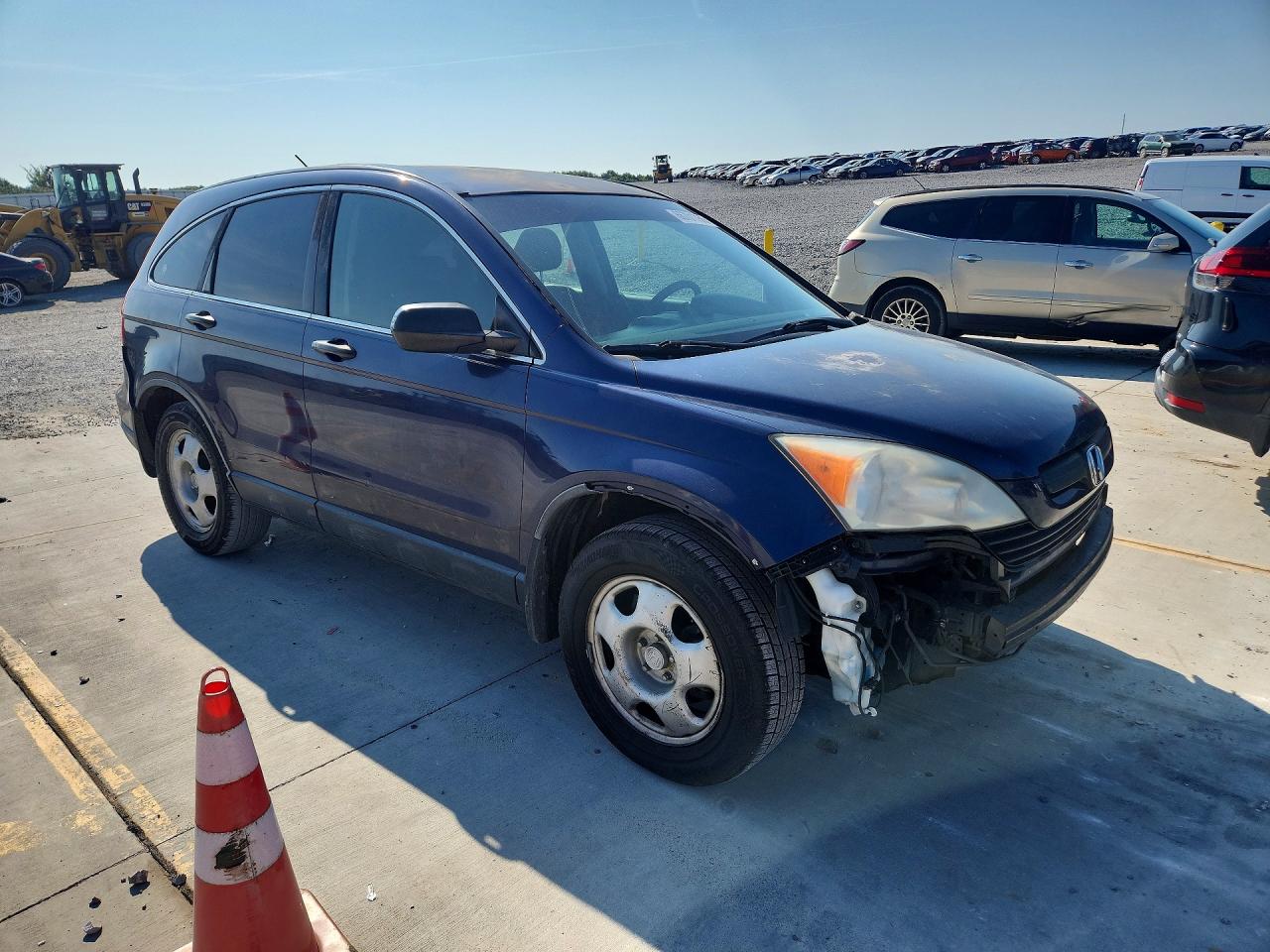 2007 Honda Cr-v Lx Синий vin: JHLRE38367C045139