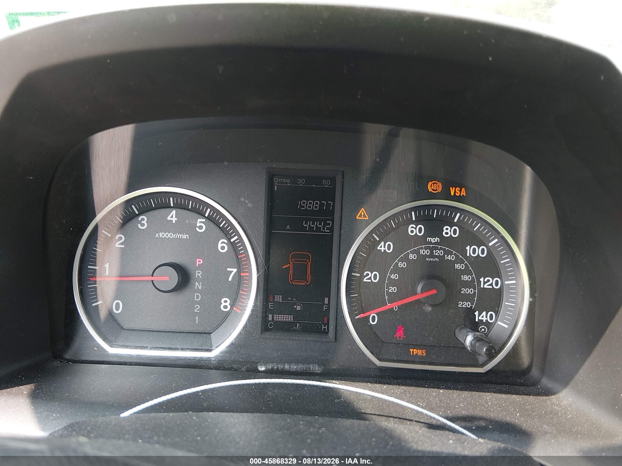 2007 Honda Cr-v Lx Silver vin: JHLRE38367C070252