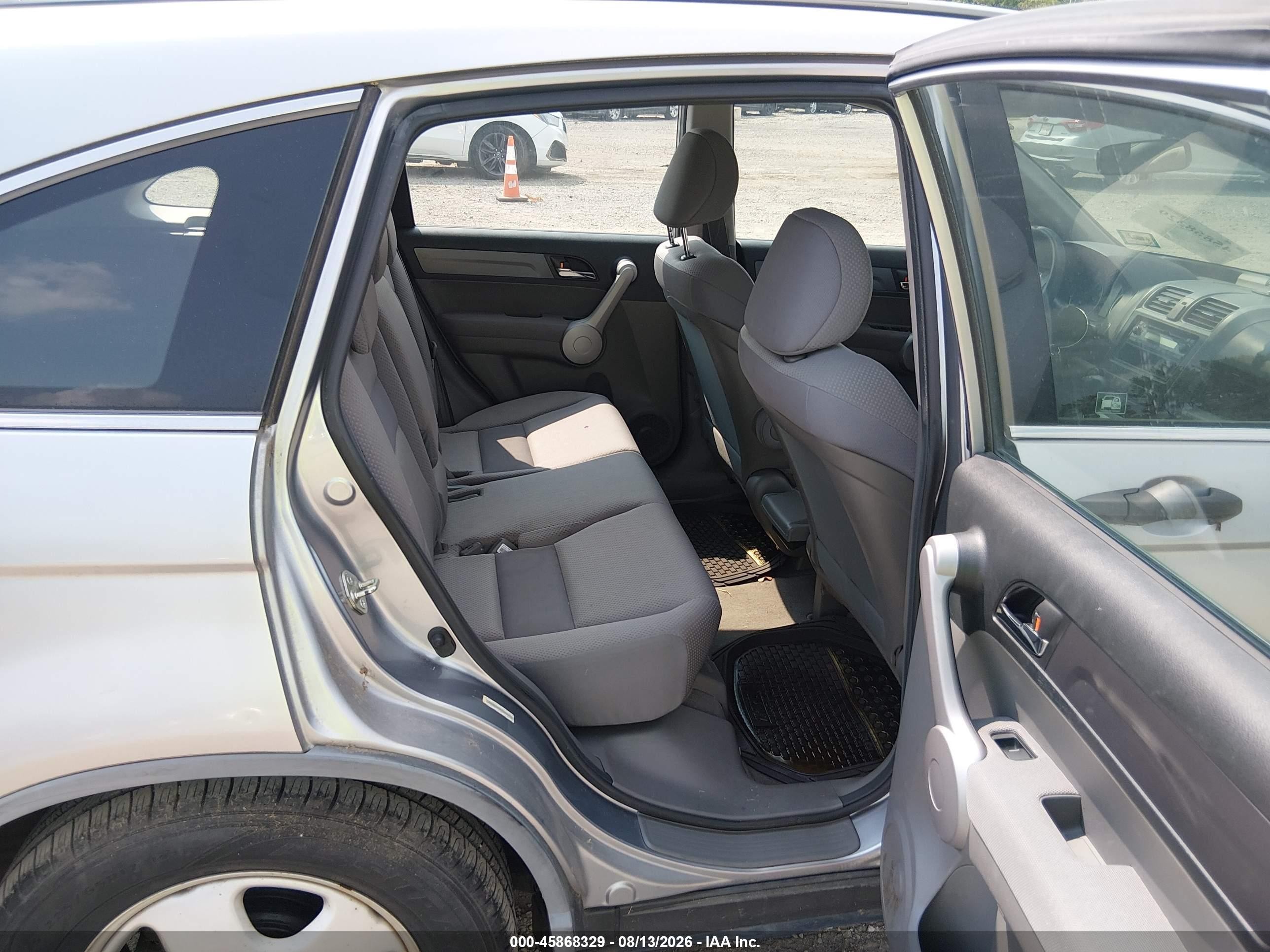 2007 Honda Cr-v Lx Silver vin: JHLRE38367C070252