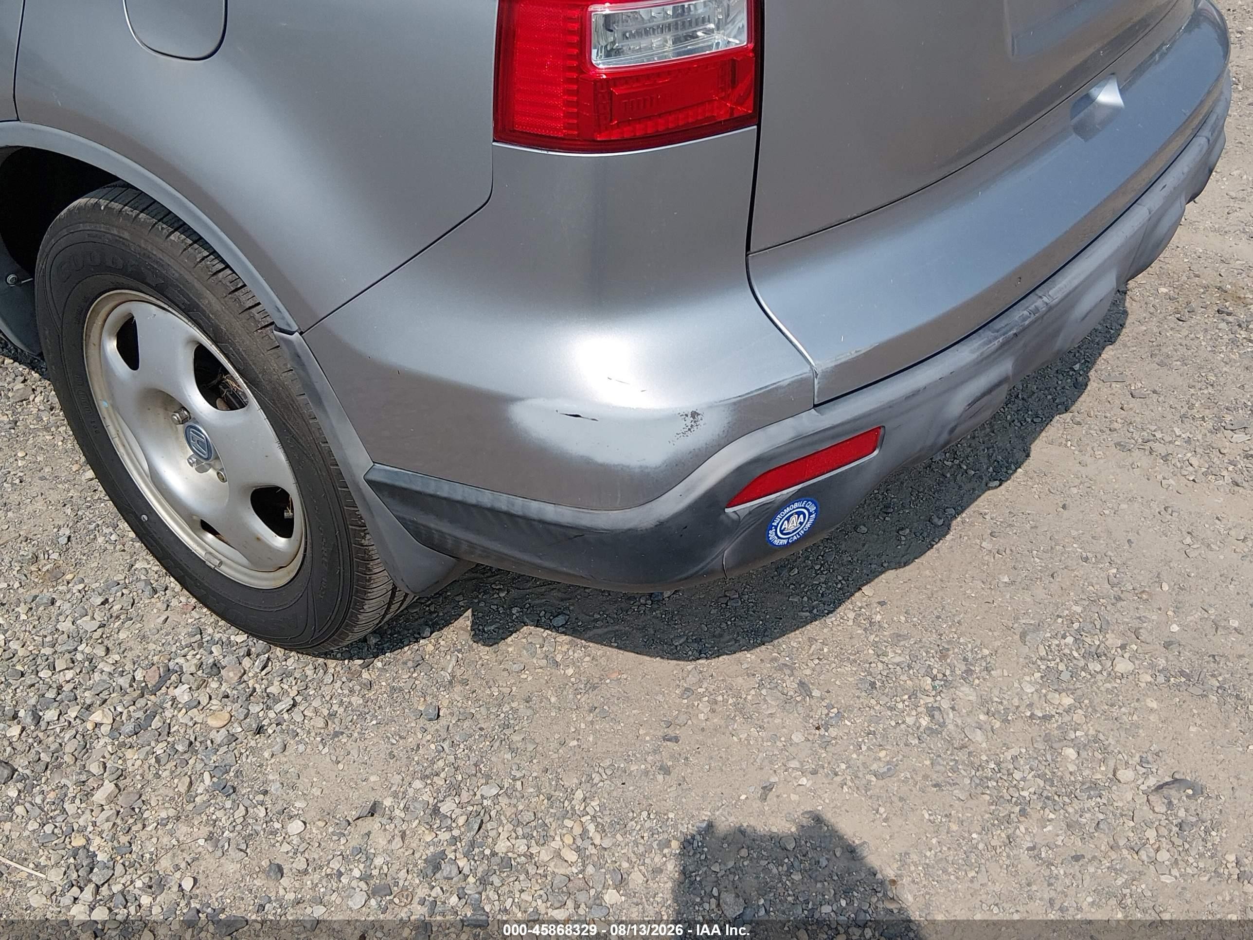 2007 Honda Cr-v Lx Silver vin: JHLRE38367C070252