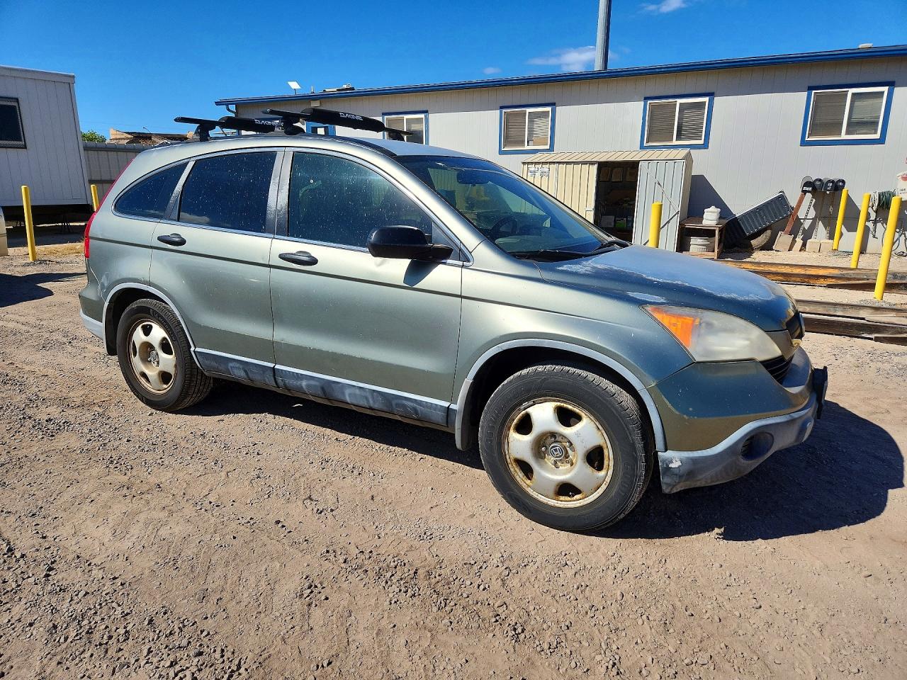 2008 Honda Cr-v Lx Green vin: JHLRE38368C000963
