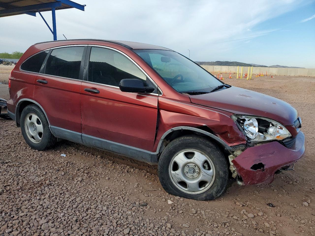 2008 Honda Cr-v Lx Maroon vin: JHLRE38368C042937