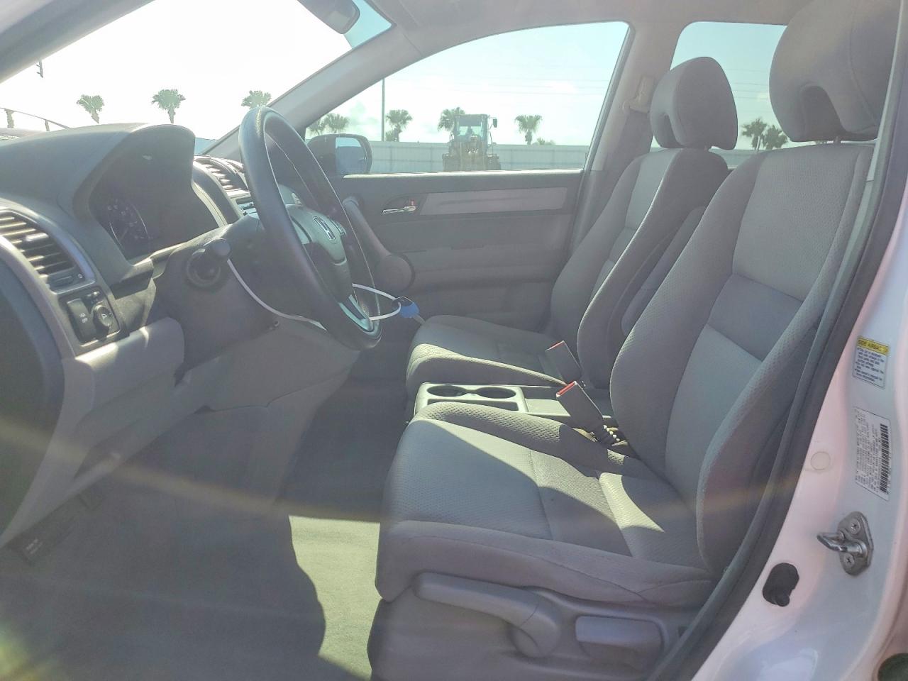 2008 Honda Cr-v Lx White vin: JHLRE38368C051010