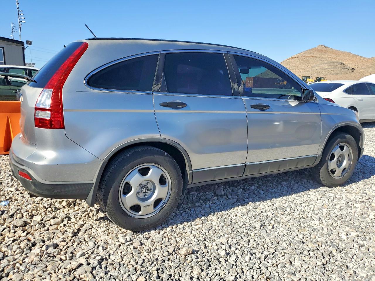 2008 Honda Cr-v Lx Silver vin: JHLRE38368C056739